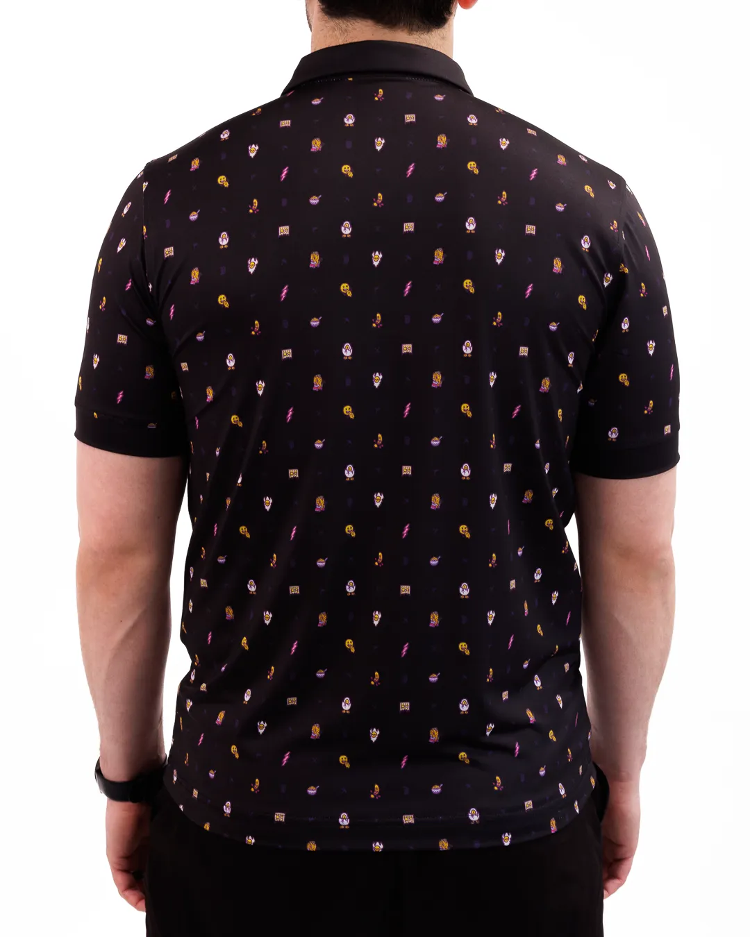 Sunday Scramble Men's Polo - Waggle x Drekker Collection Smart Casual Wear Trendy Fit