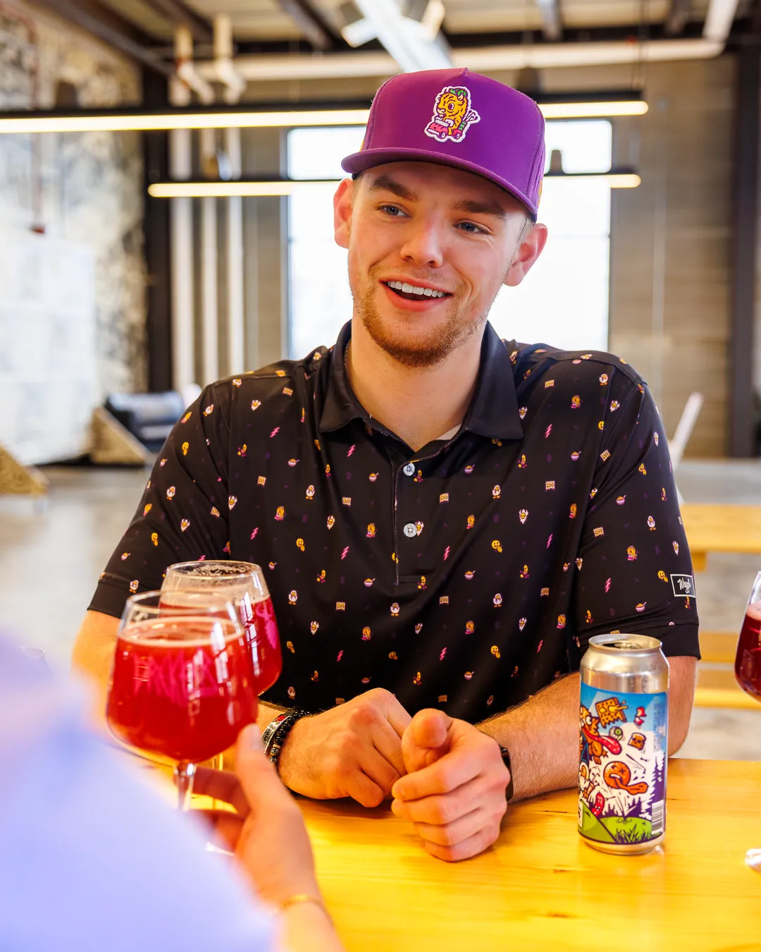 Abstract art Breathable Style Sunday Scramble Men's Polo - Waggle x Drekker Collection