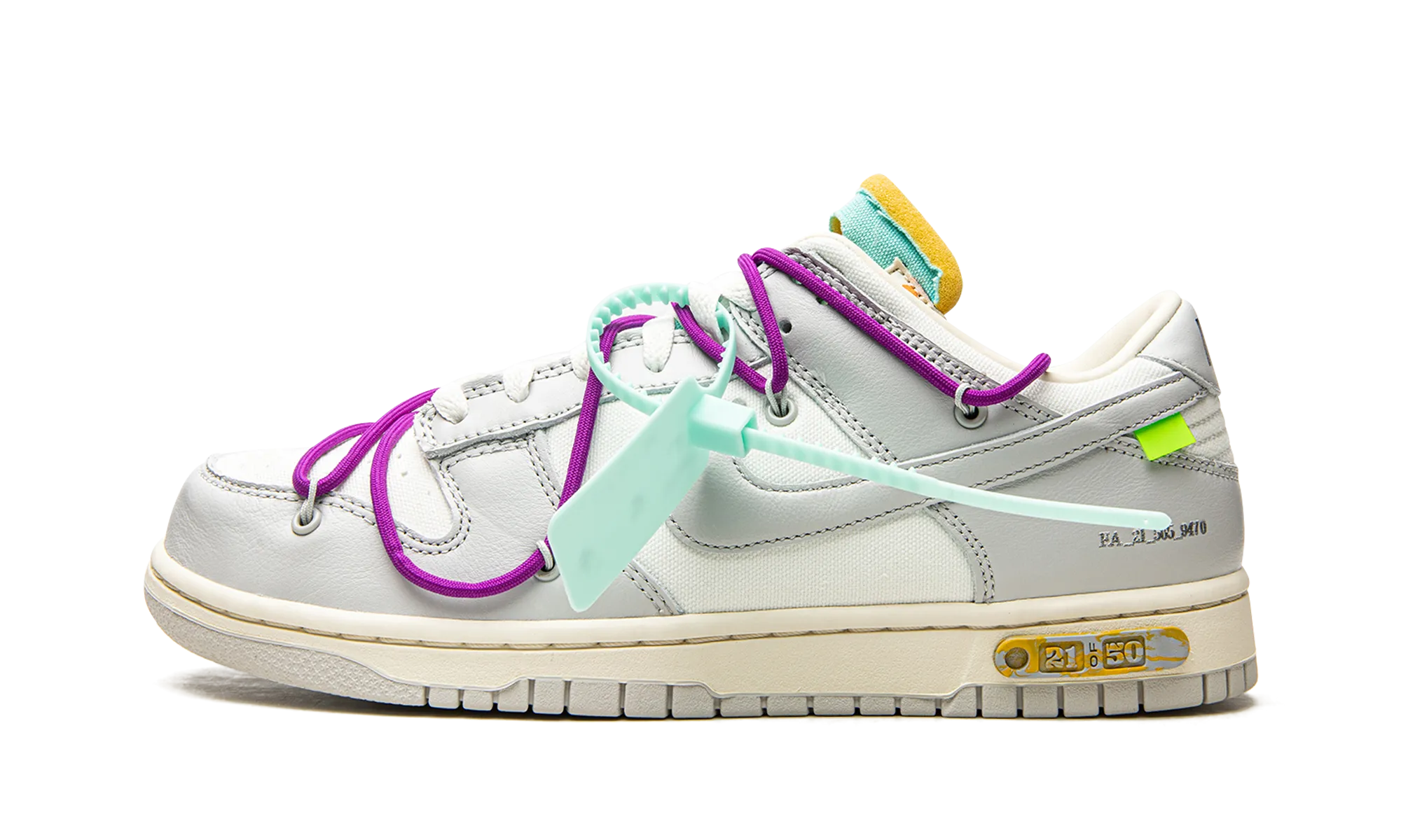 Dunk Low "Off-White - Lot 21" Rugged Sole