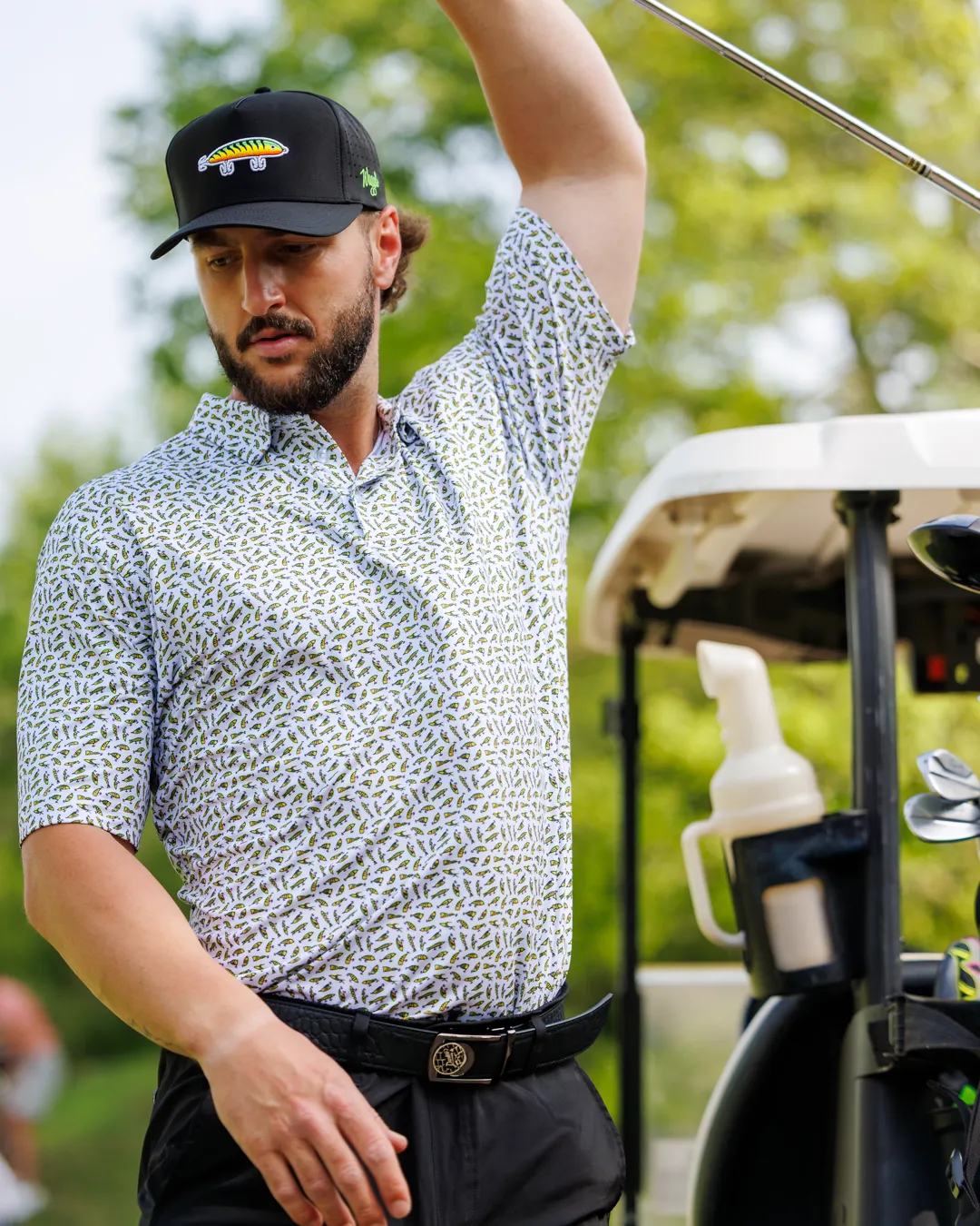 Seamless Side Panels Tacklebox Men's Polo