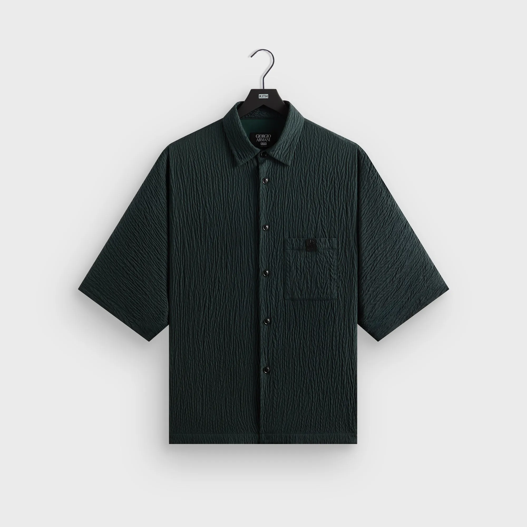 Giorgio Armani & Kith Raf Dolman Buttondown - Stadium Water Resistant Fabric Secure Closure Systems