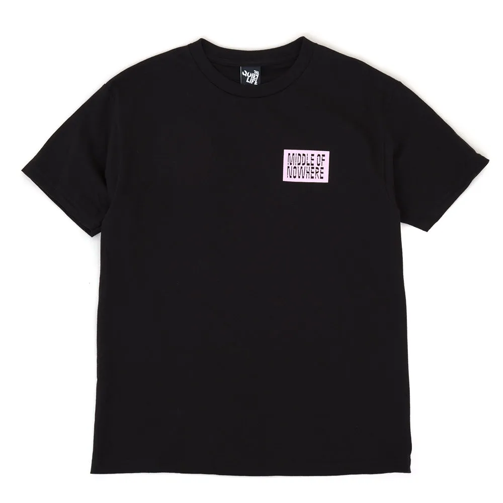 Daily Comfort Style Landscape S/S T-Shirt (Black)