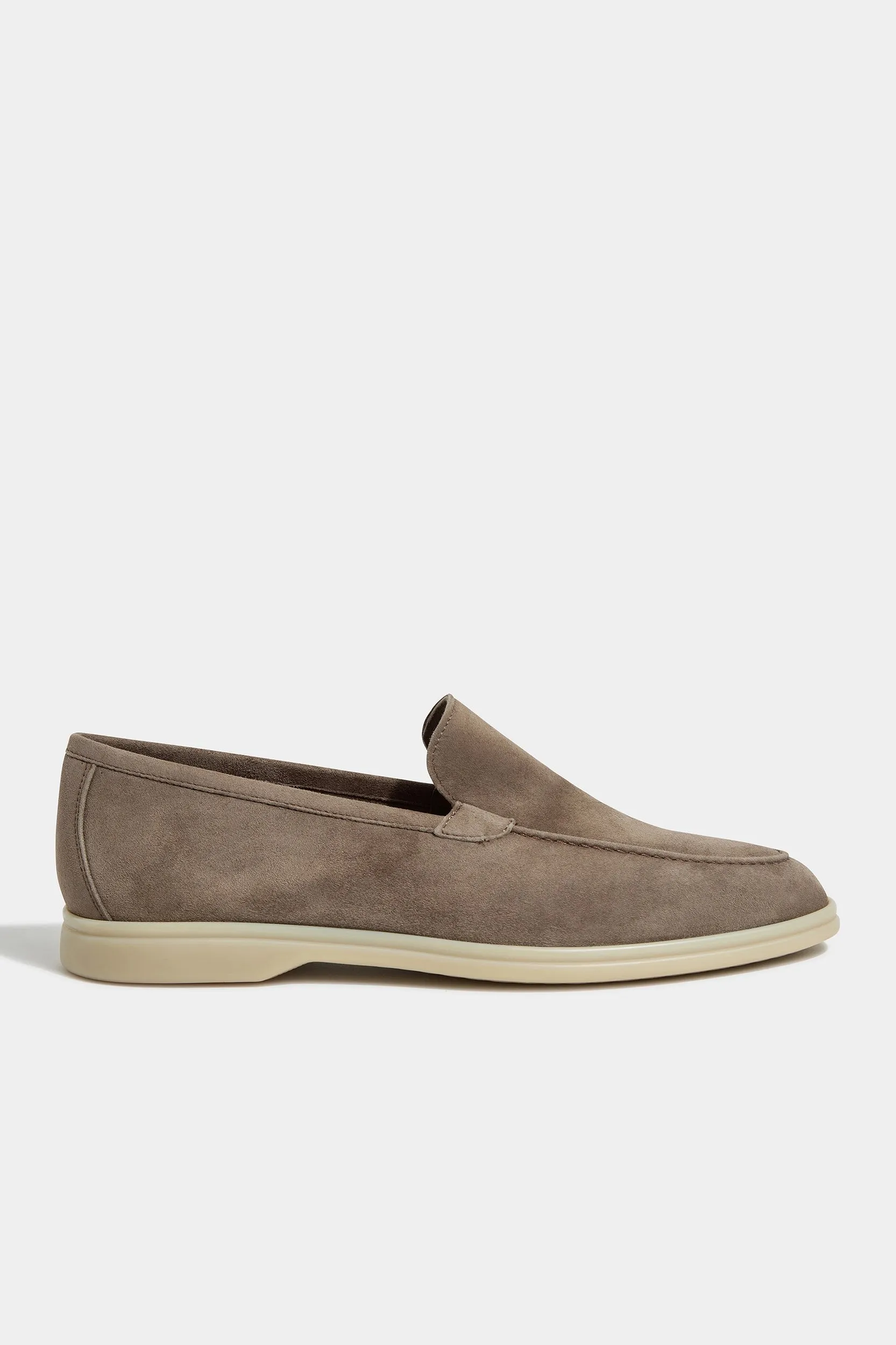 Taupe loafers - Made In Italy Smart Look