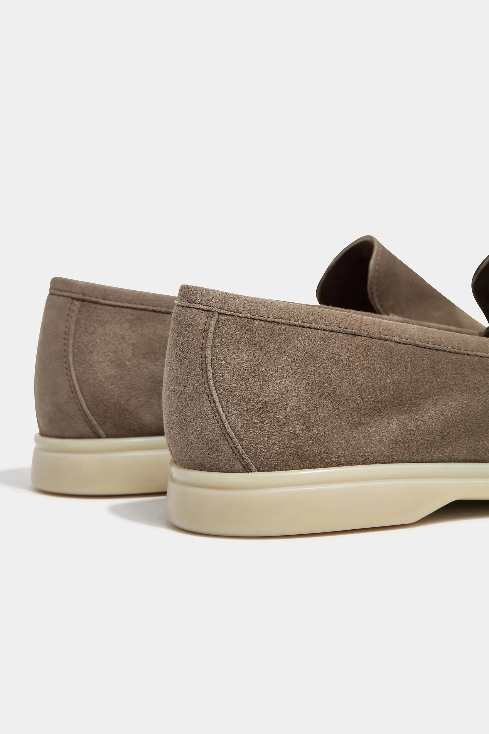 Street Pace Taupe loafers - Made In Italy