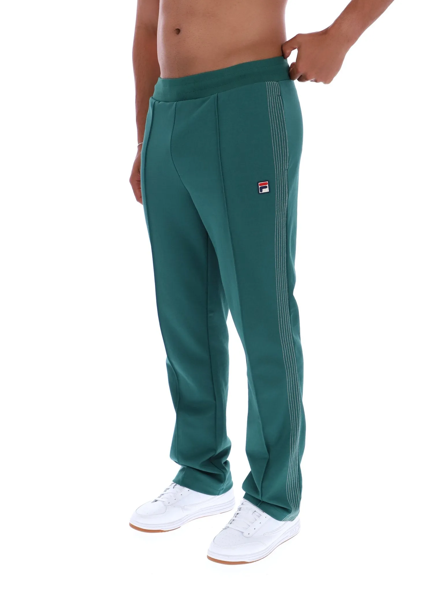 Tavis Contrast Stitch Straight Leg Jogger Modern Design BreathableLining