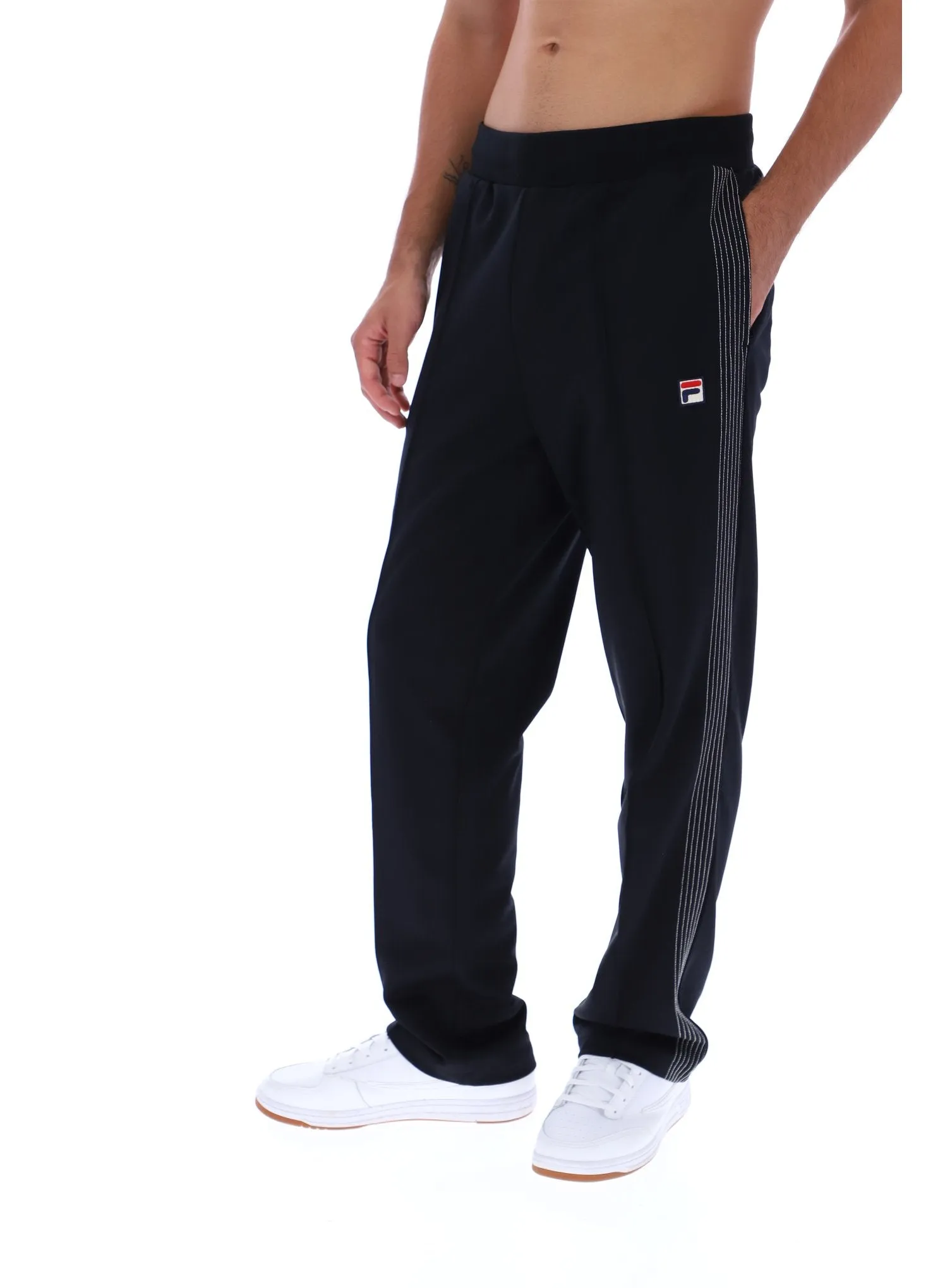 Odor Control Fabric Quick Access Zippers Tavis Contrast Stitch Straight Leg Jogger