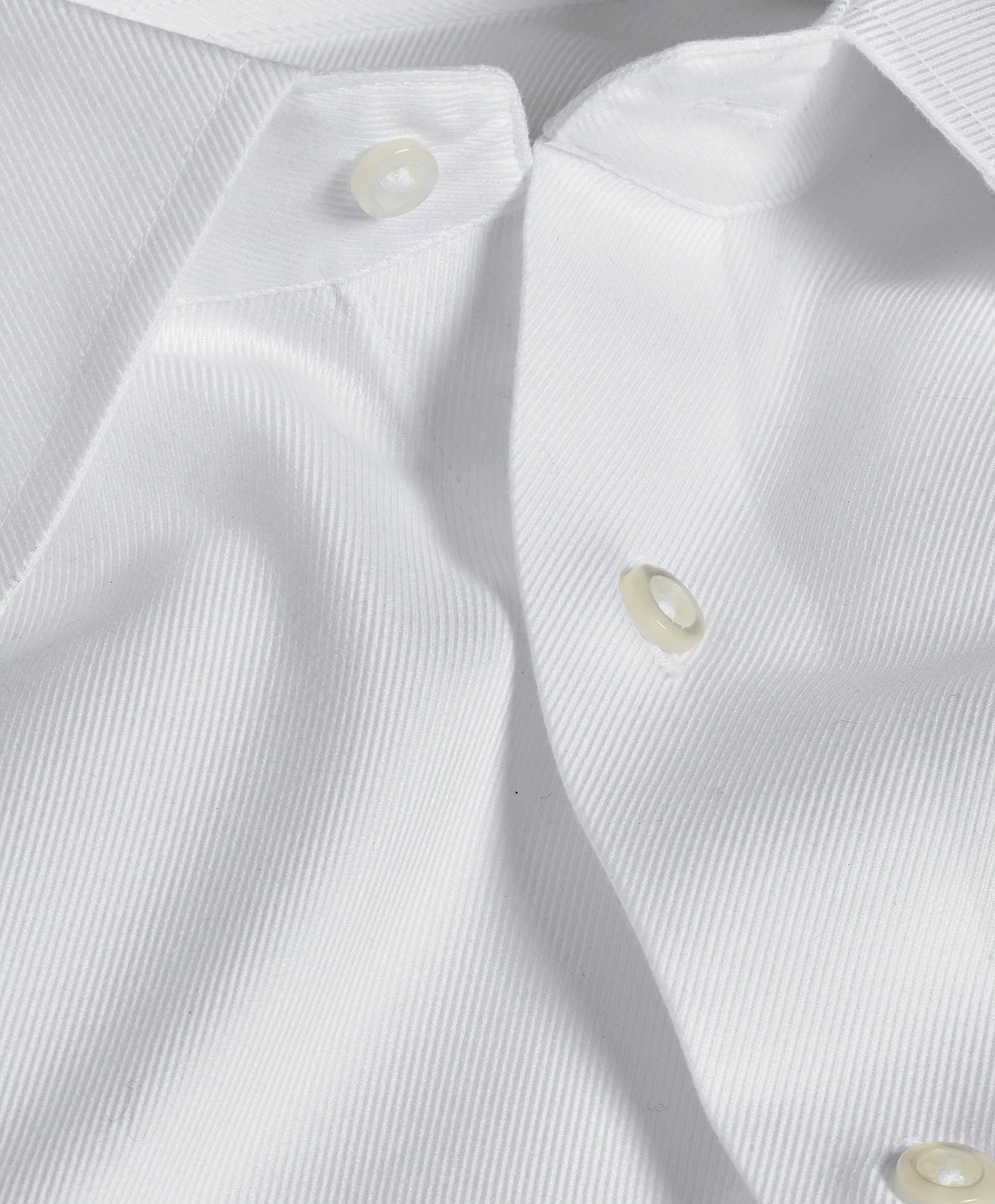 Durable Fabric TBCSP3100110 | White Non-Iron Dress Shirt