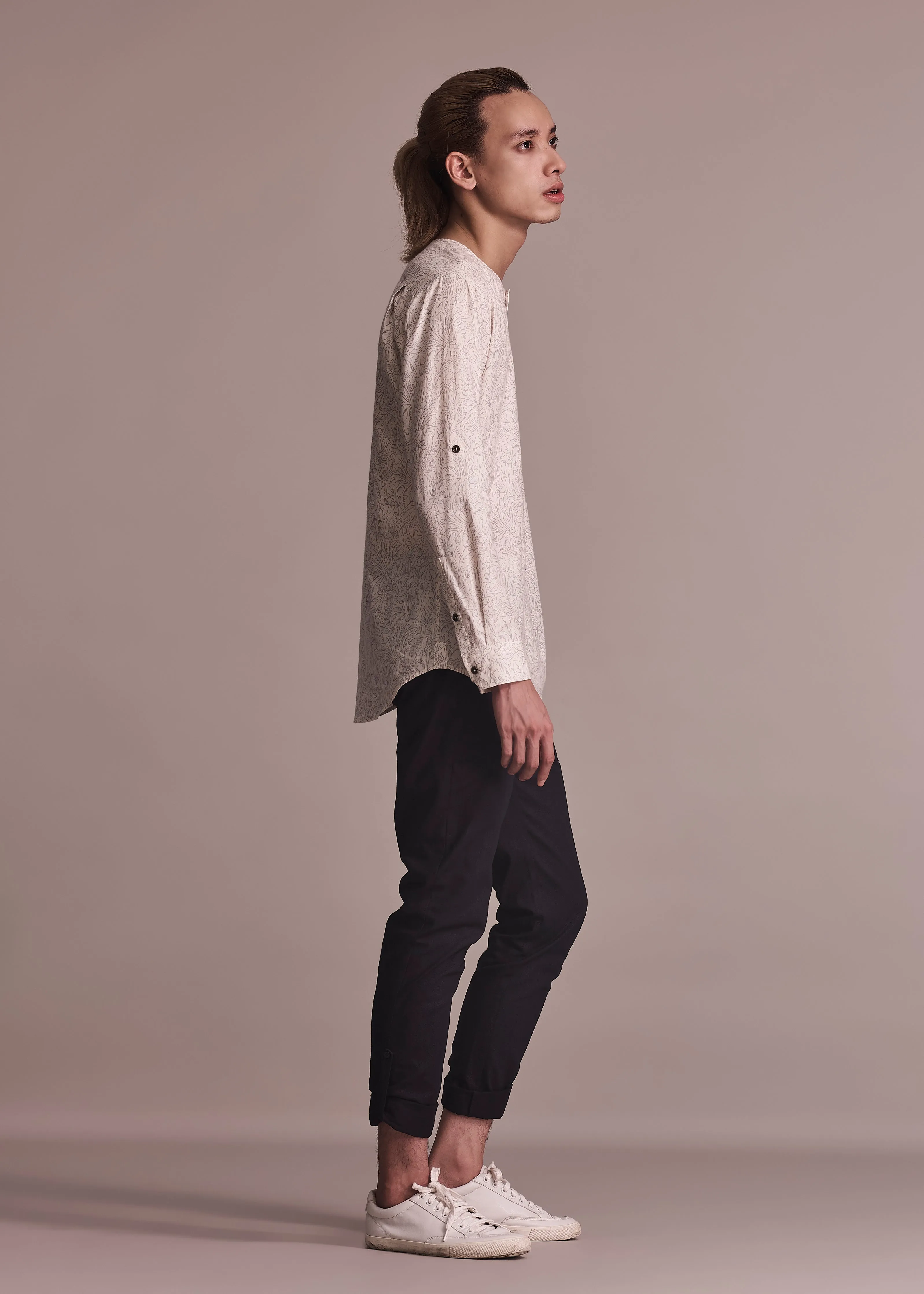 TEA - AFTER THE RAIN LIGHT Checkered Print Versatile Piece