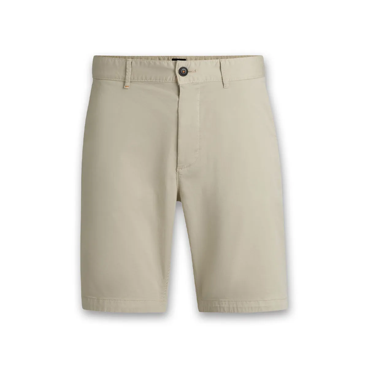 Boss - Chino-Slim Shorts in Beige Basic Feel Dual Zone Ventilation
