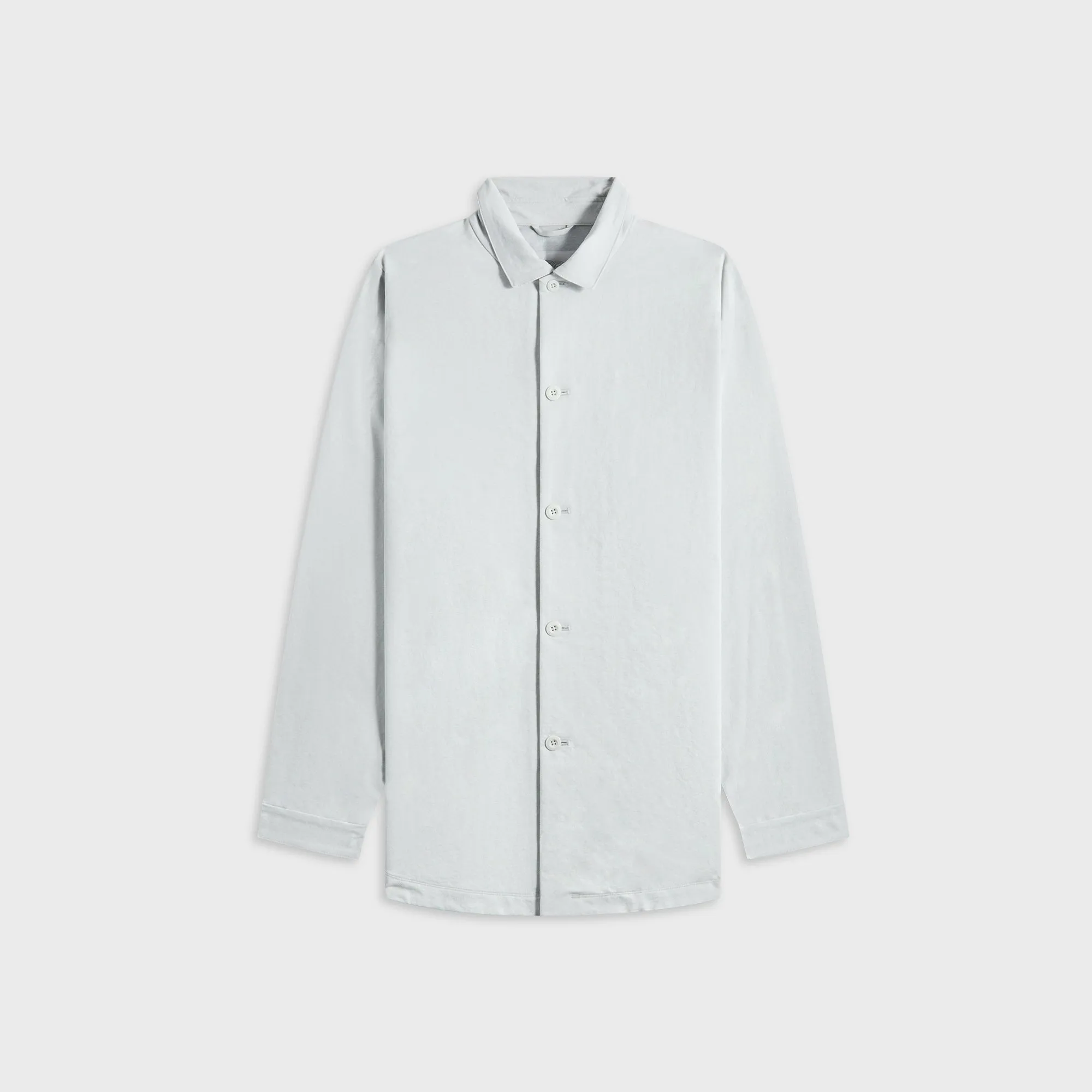 Teatora Dual Divisor Wide Shirt - Ice Blue All Day Comfort Design Windproof Cuffs