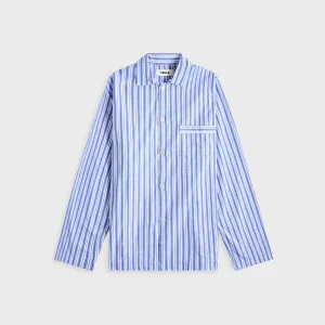 heavy duty fabric Tekla Cotton Poplin Pyjama Shirt - Penny Stripes
