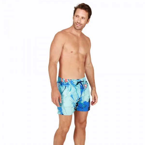 water sports use Cool Comfort ID10157-Hom Beach Boxer-Aqua Print