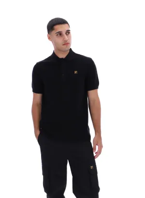 Comfy Layering Sander Textured Knit Polo Shirt