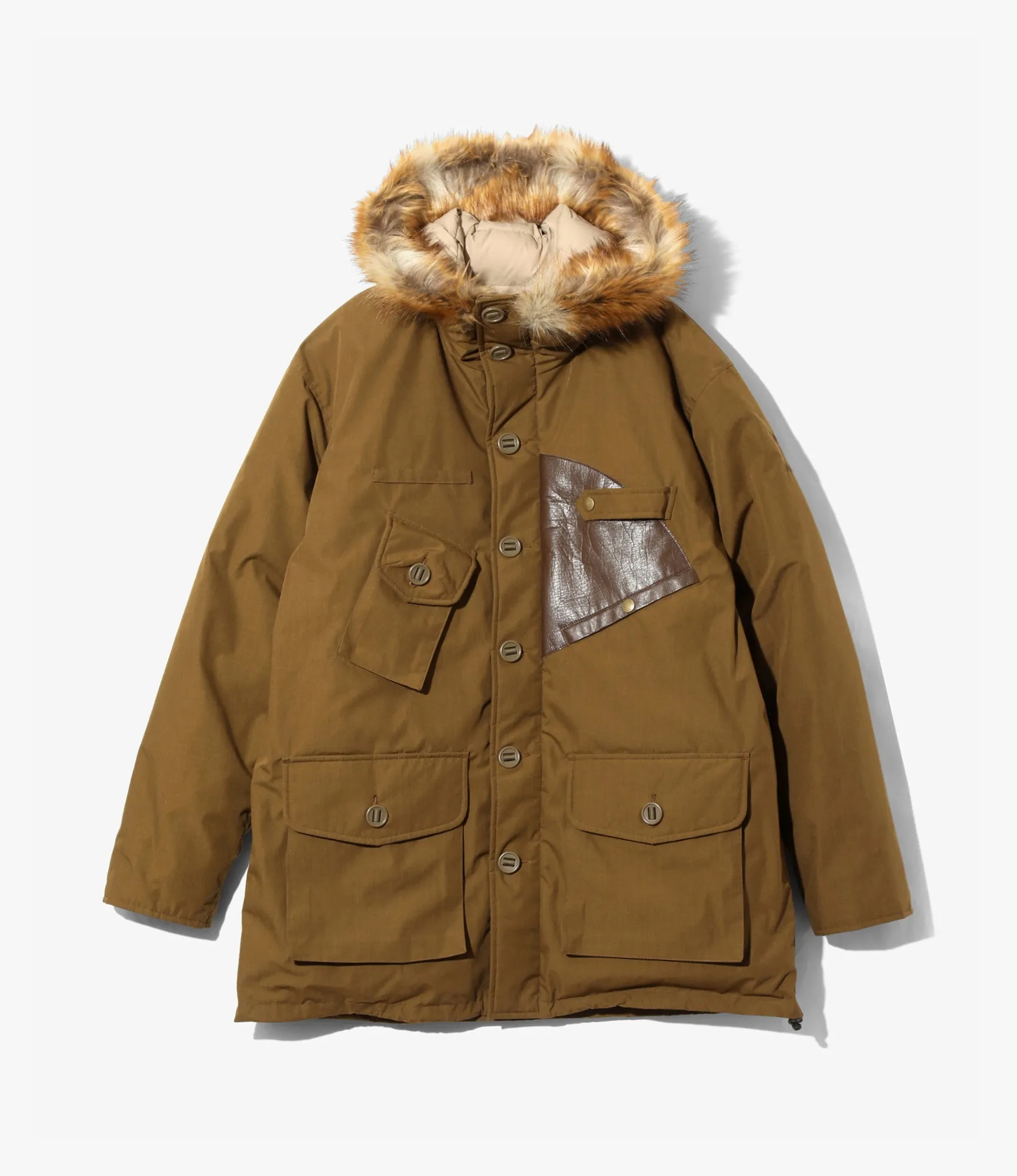 Tenkara Down Jacket ?C Coyote HINOC Airtight Fasteners