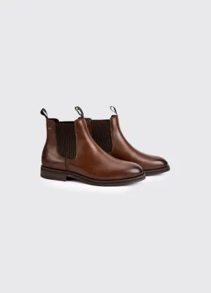 Kells Men's Chelsea Boot - Brown dry surface All Weather Functional Minimalist