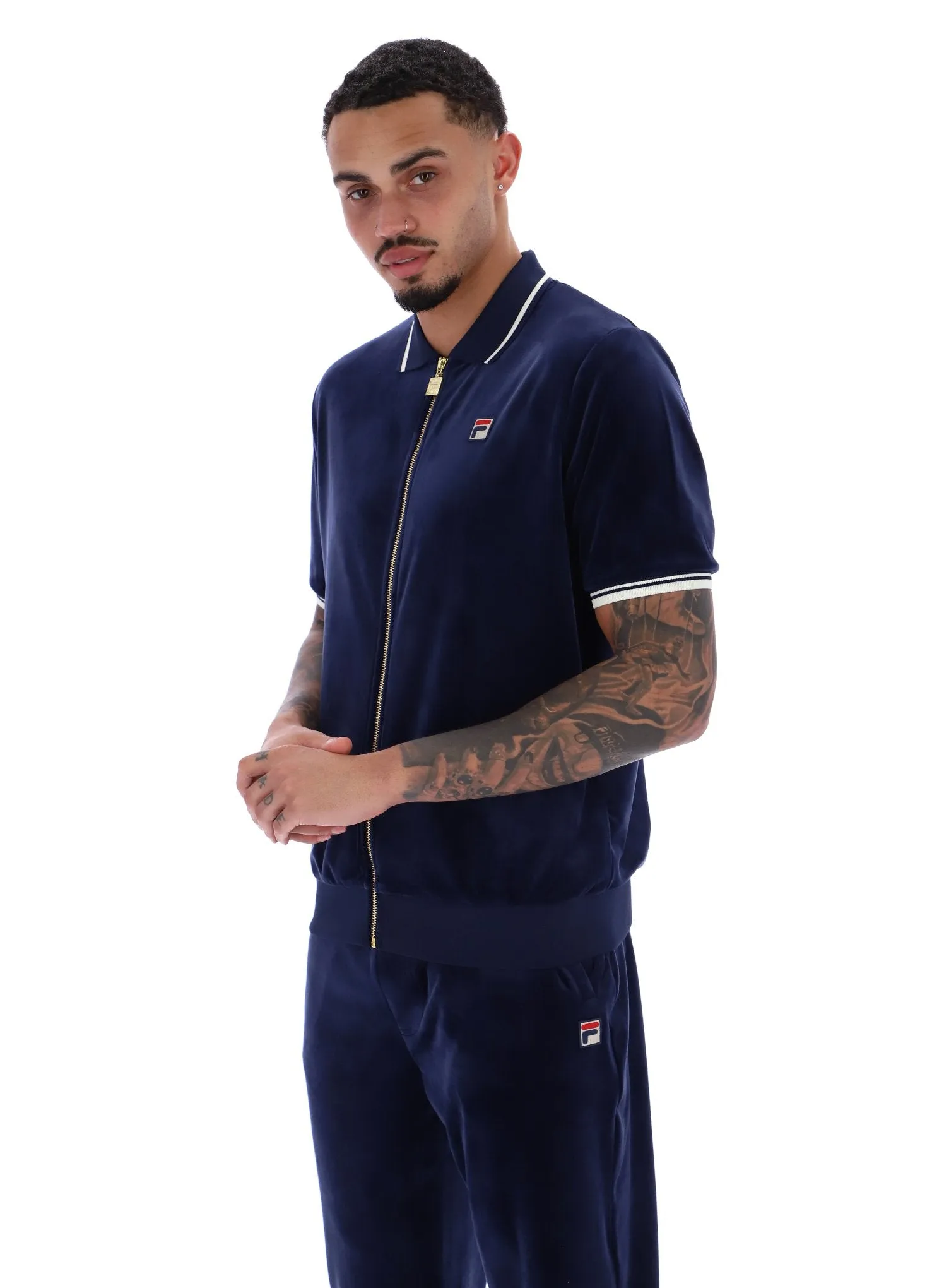 Microfiber Blend Chic and Cozy Terry Velour Polo