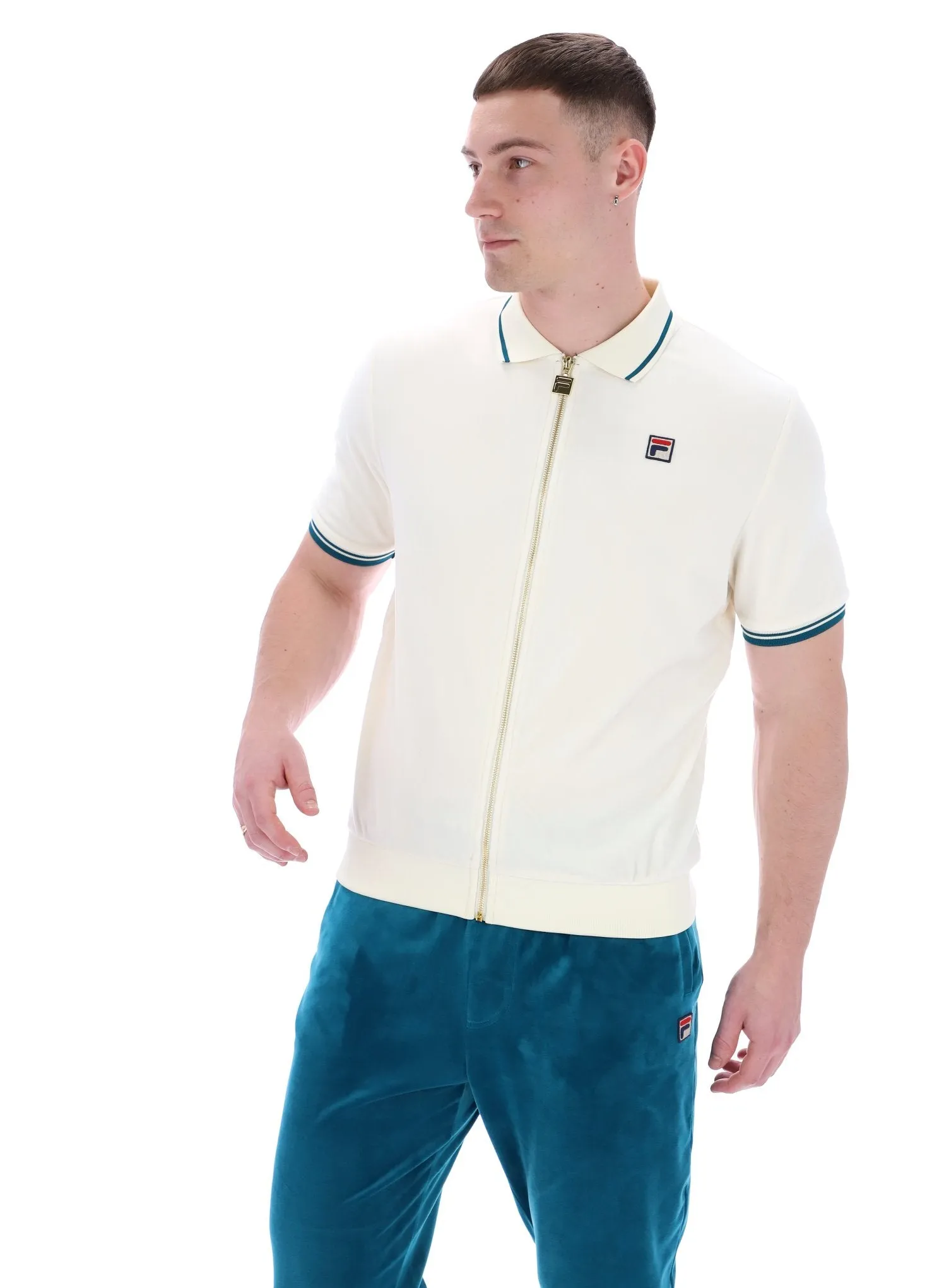 Terry Velour Polo Travel Comfort Style Yoga class