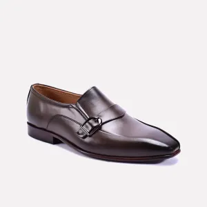 Thatcher Brown Strap Formal Shoes 0111147 Recycled Material Components