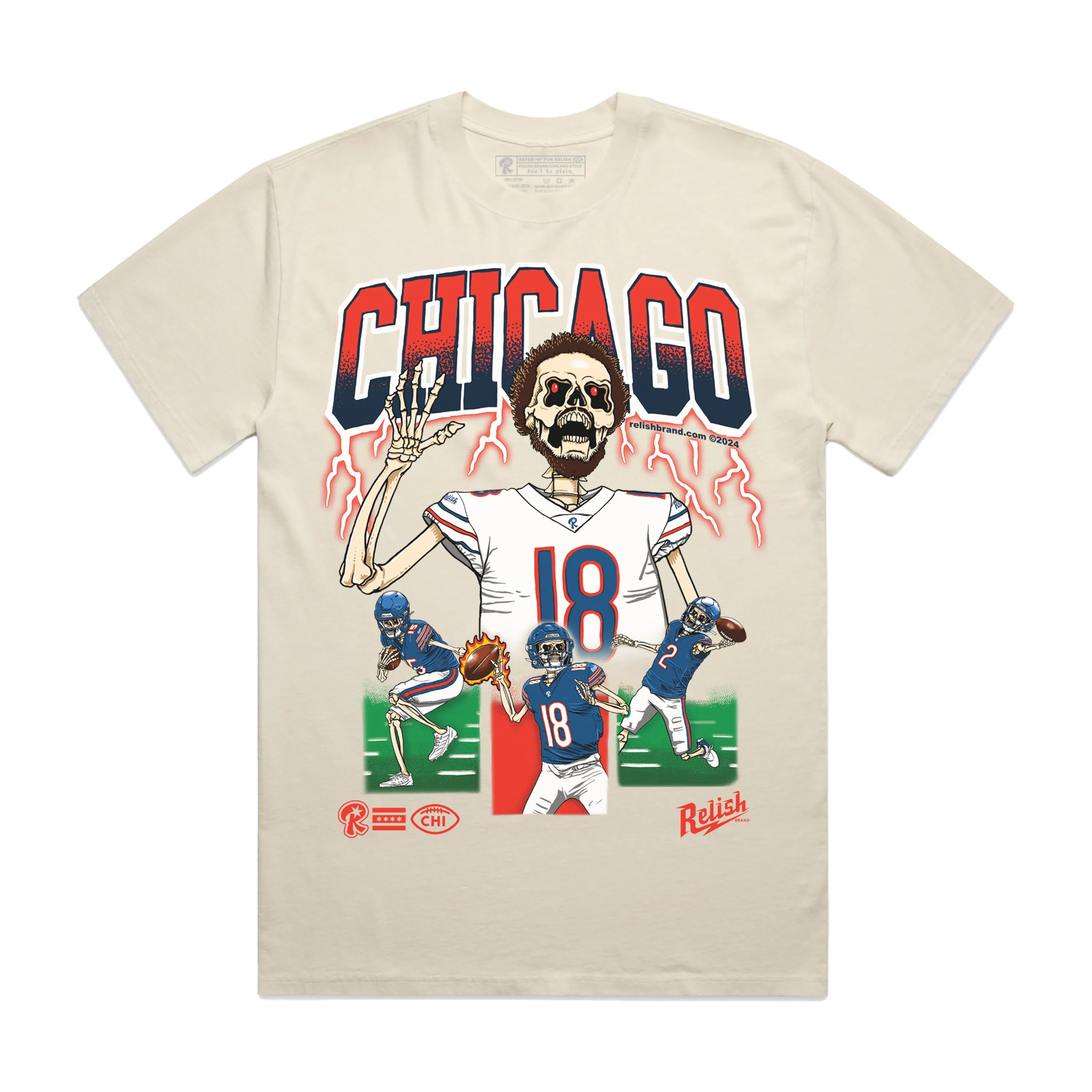 The Claw - Chicago Football - 2024 - Garment Dyed Structured silhouette