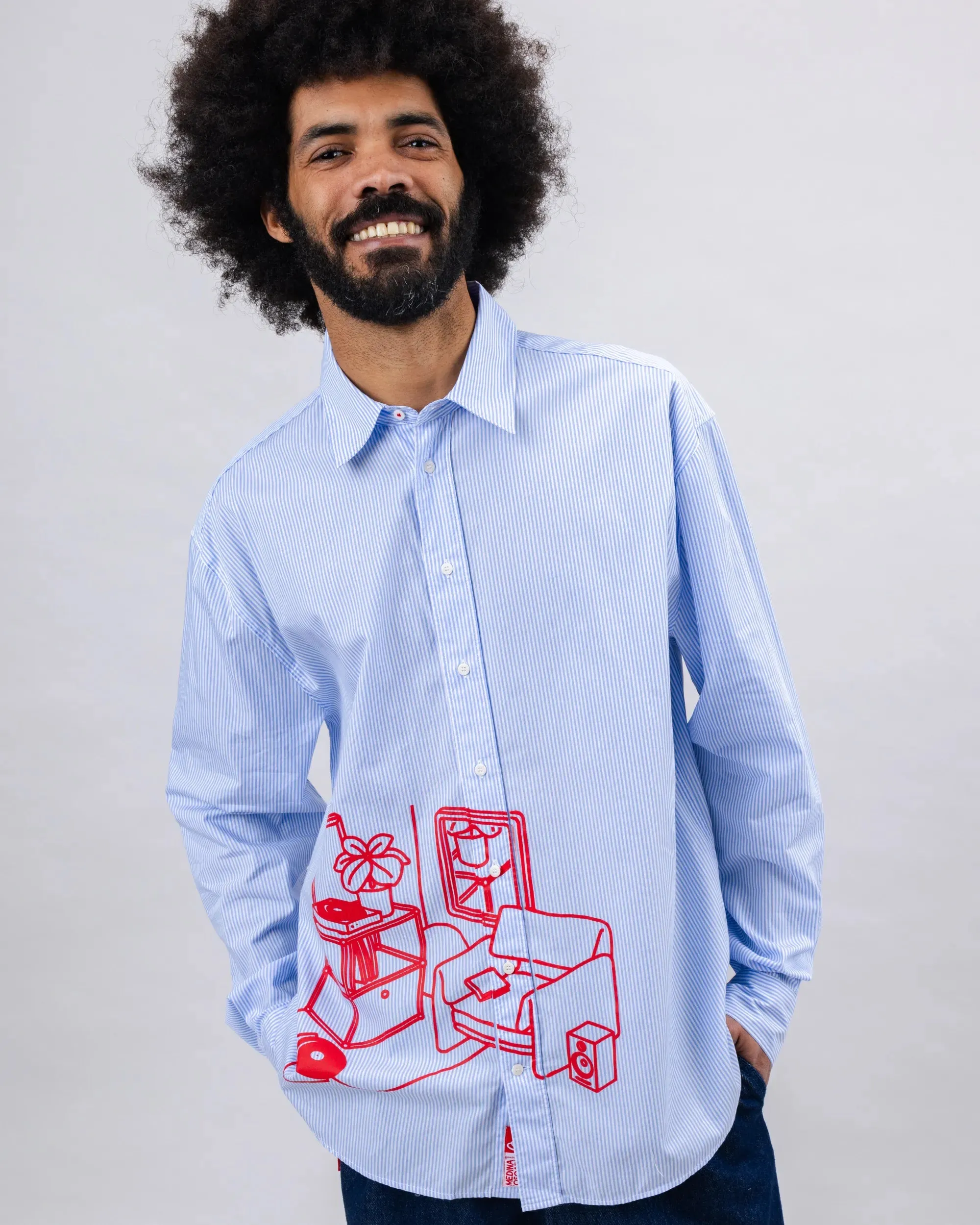 The Indoor Society Stripes Shirt Winter Retreat Winter Fashion