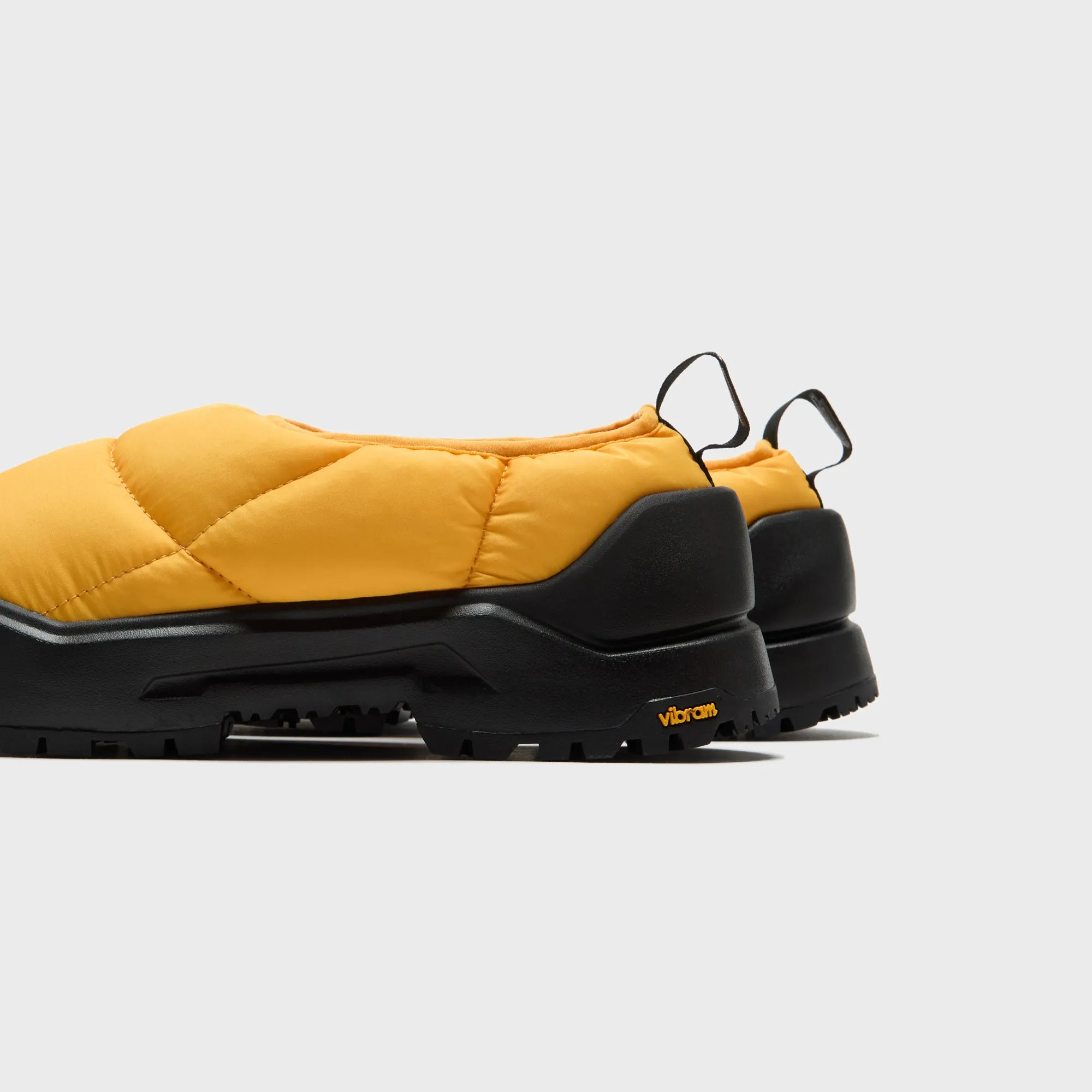 The North Face Base Camp THERMOBALL? Mule - Summit Gold / TNF Black Multi Surface Block Heel