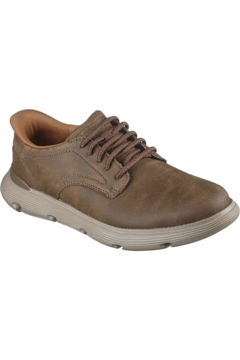 Skechers Mens 205353 GARZA DURAN in Taupe Classic Chic