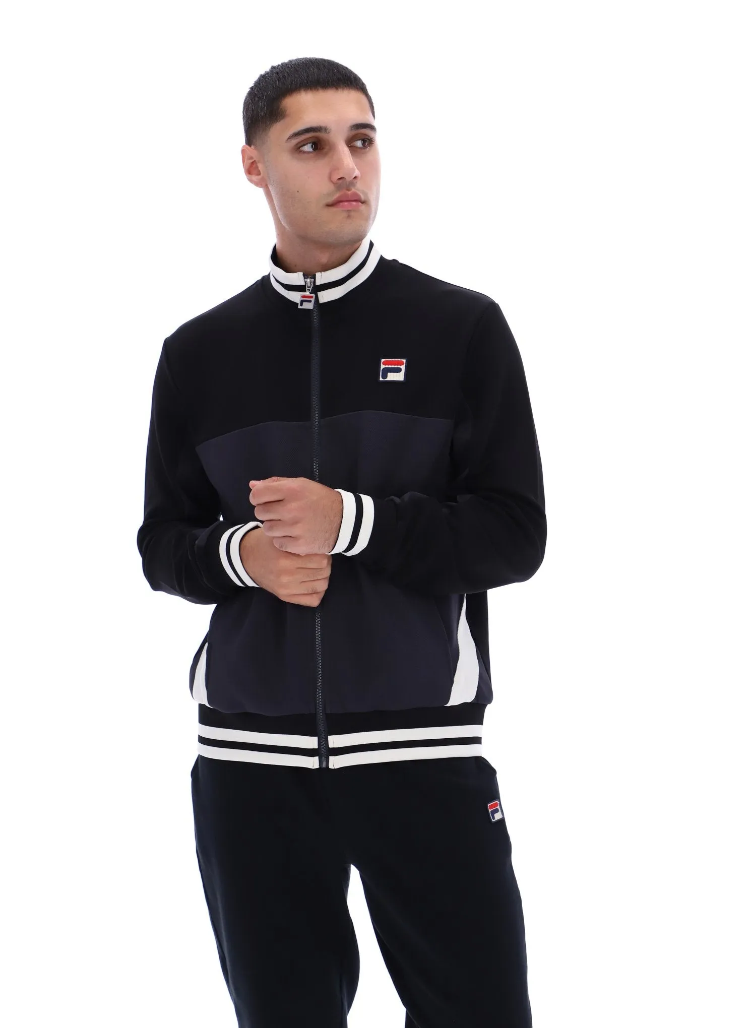 Soft Touch Fabric Minimal Comfort Tie Breaker Funnel Neck Jacket