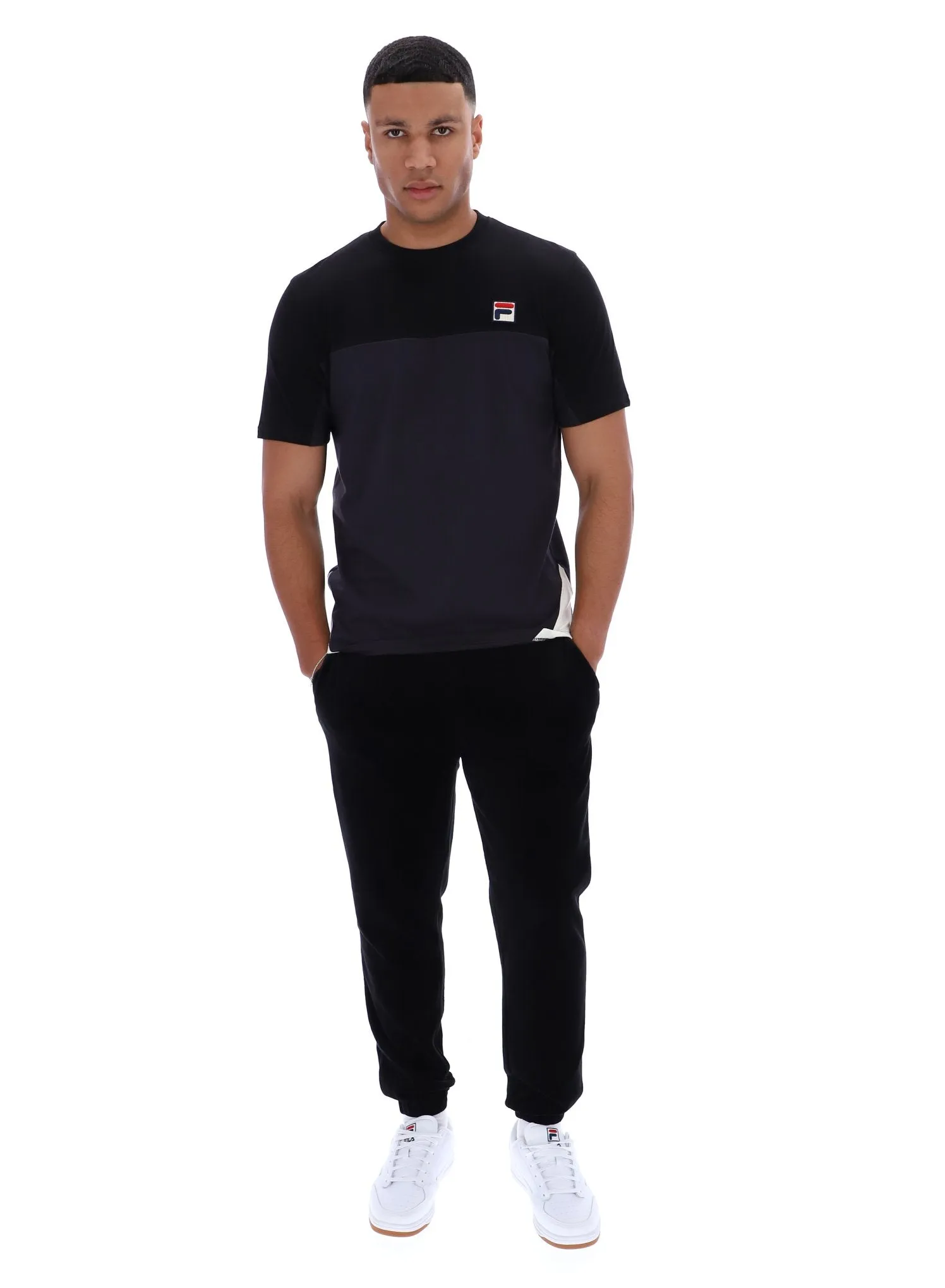 safe for skin Timeless Comfort Tiebreaker Tee Colour Block T-Shirt