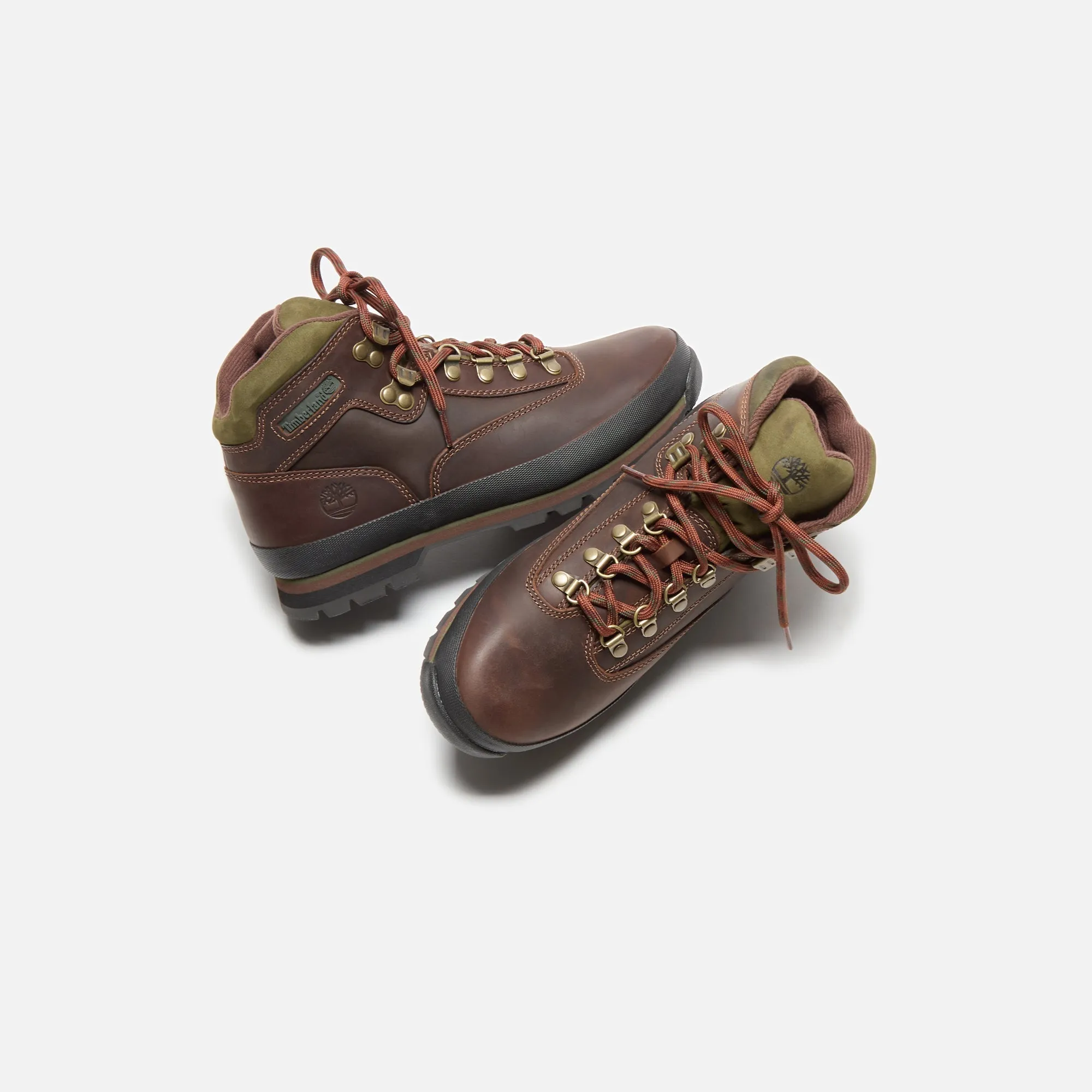 Shock Absorbing Urban Traveler Skin Hug Timberland Euro Hiker Cordura - Brown / Forest