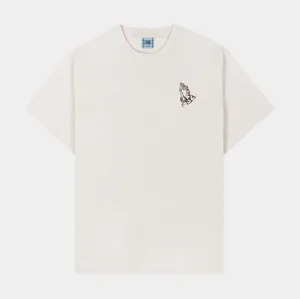 Prayer Hands Mens Short Sleeve Shirt (Beige) Summer Favorite Casual Comfort Wear