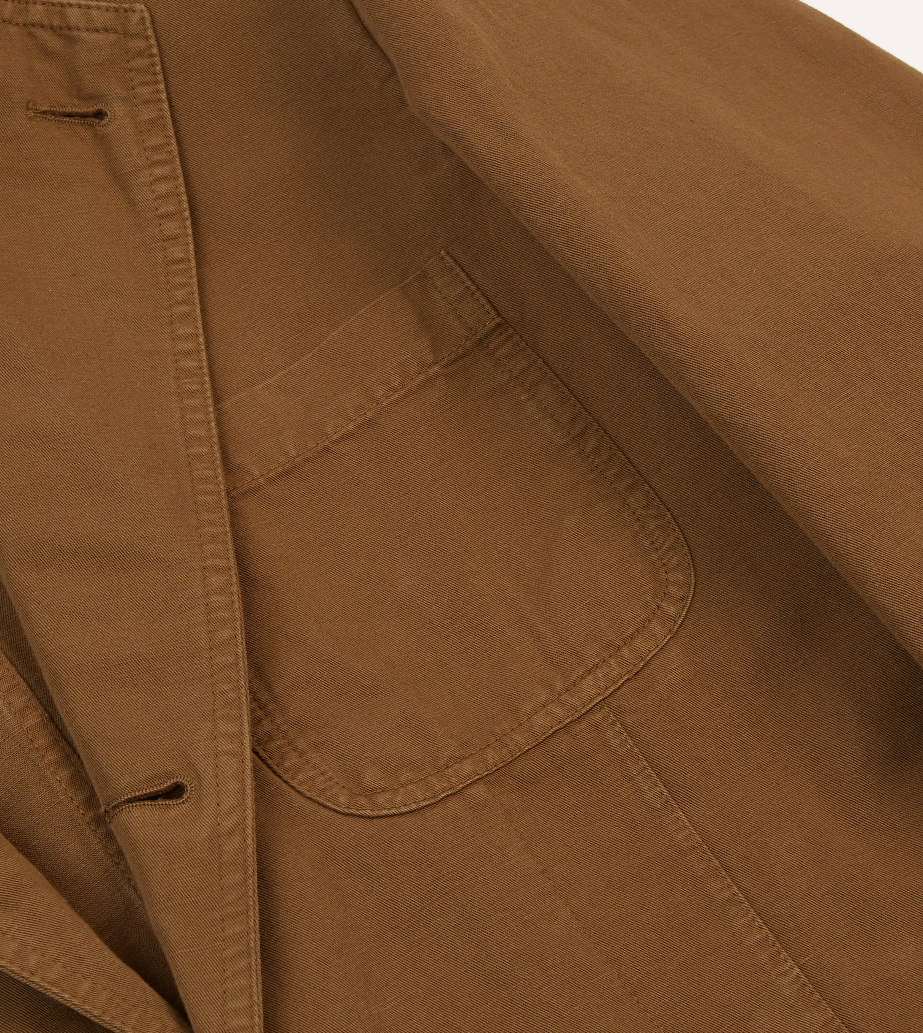 Layered Insulation Tobacco Cotton Linen Games Blazer Mk. I