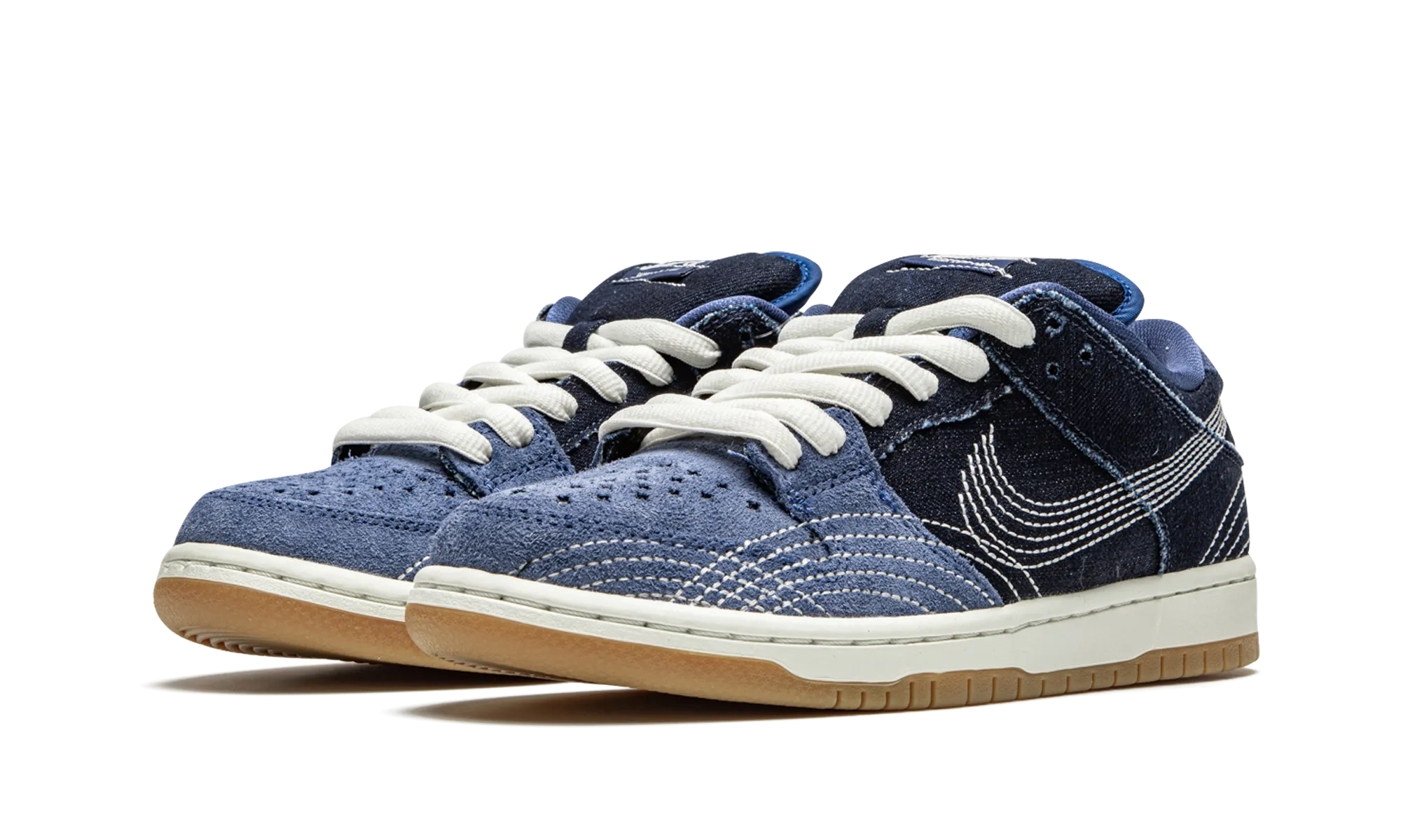 Elastic tongue Snug Comfort SB Dunk Low "Sashiko Denim"