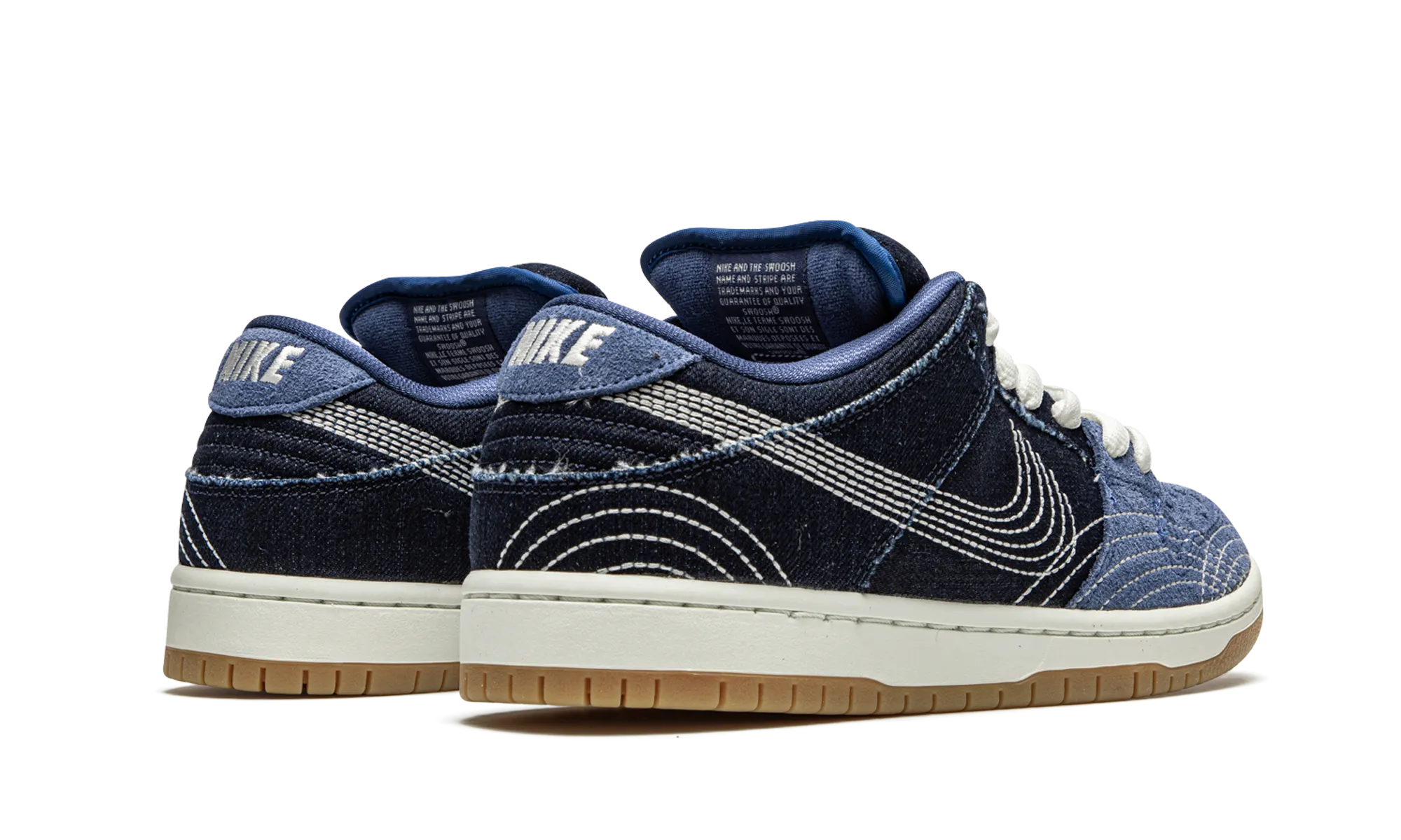 SB Dunk Low "Sashiko Denim" Flexible Build Anti Skid