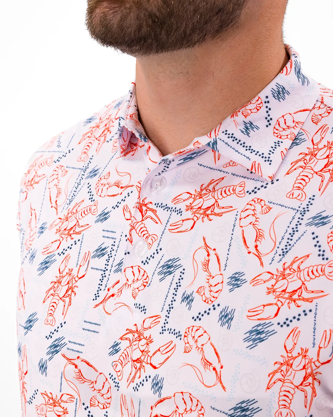 Ultra Soft Interior Classic Wear ClawDad Men's Polo