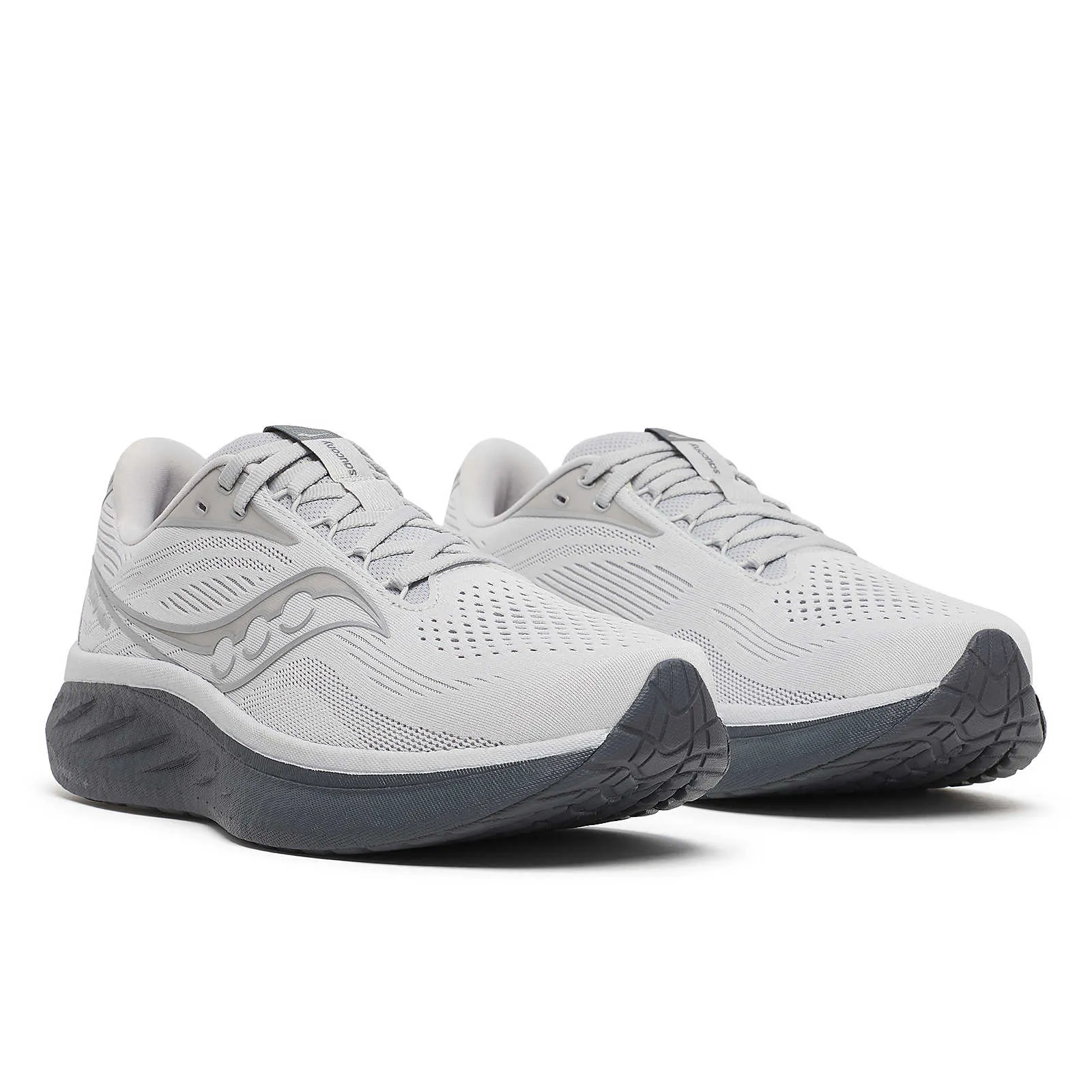 Men's Saucony Ride 18 Running Shoe in Cloud | Shadow odor - resistant shoes