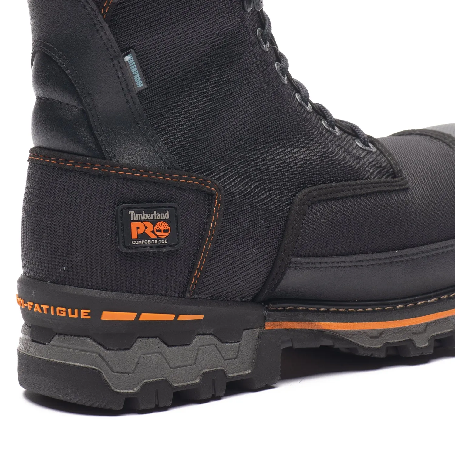 Insulated Cold Climate Boondock Double Weave Nylon Men's 8" composite toe work boots A1VYP