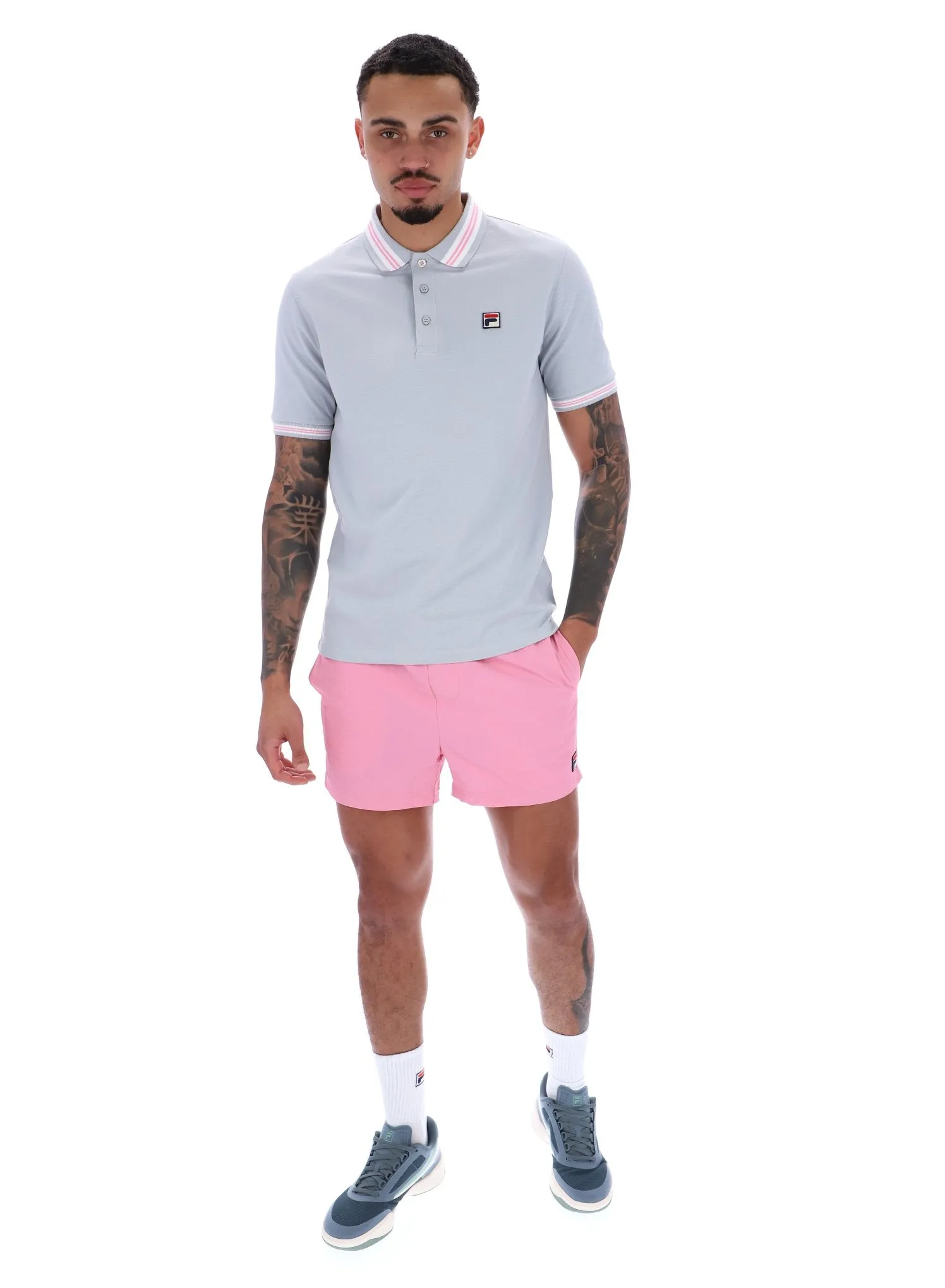 Faraz Tipped Rib Polo Elastic Fit