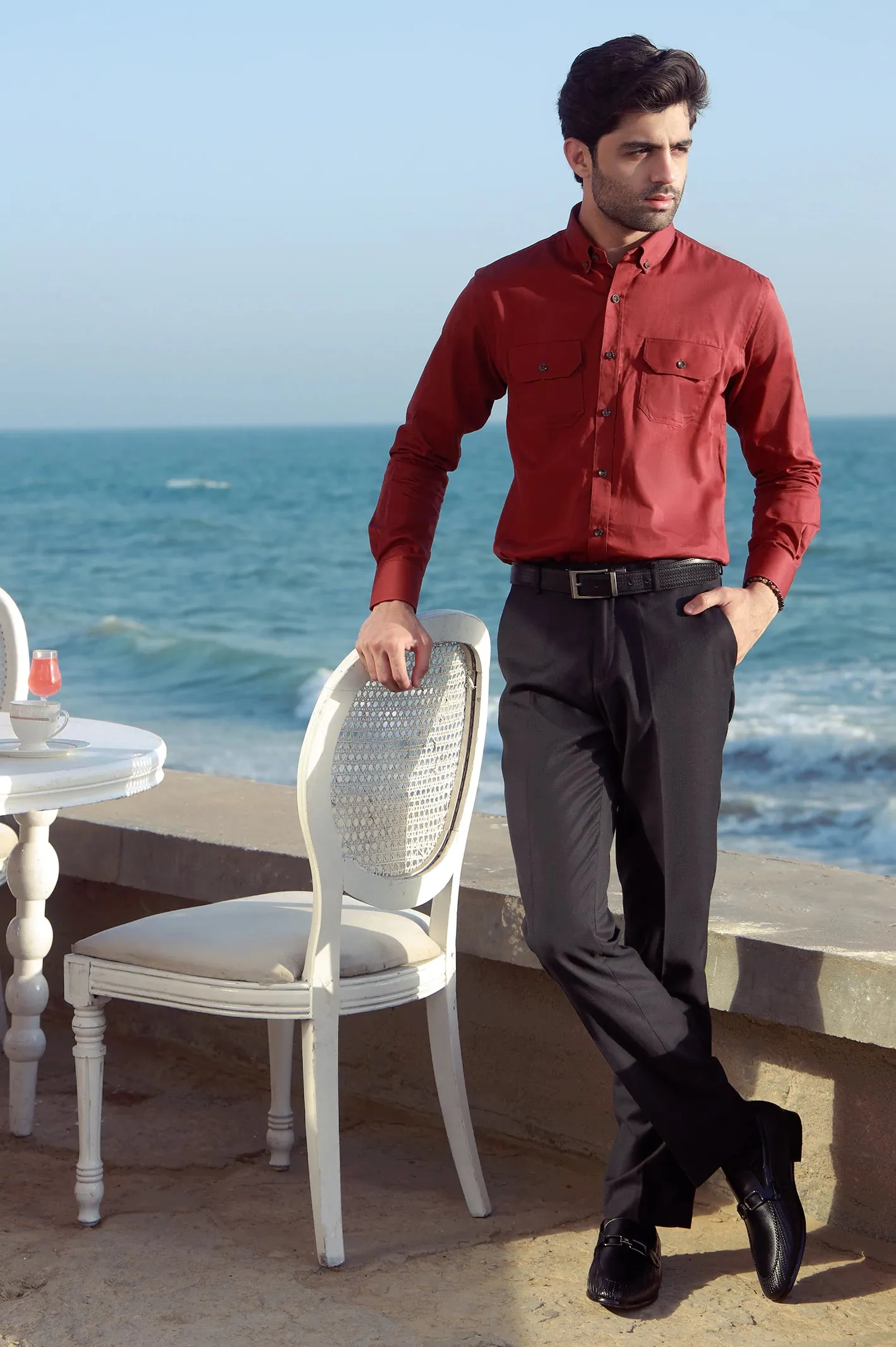 Step Routine Black Men Formal Moccassins