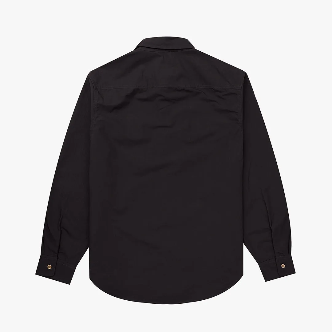 quick dry Performance Fabric Ample Shirt Black