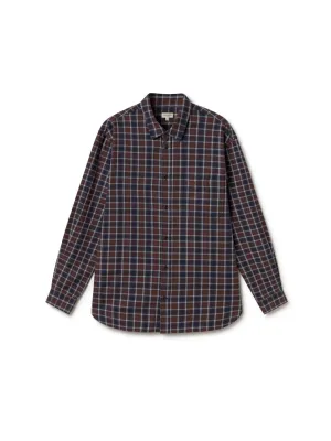 Dundalk - Navy & Brown High-Quality Craftsmanship