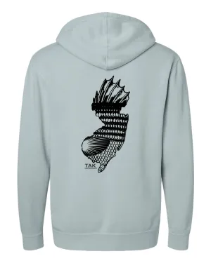 Layer Up NJ Striper Wave Wash Hoody | Sage