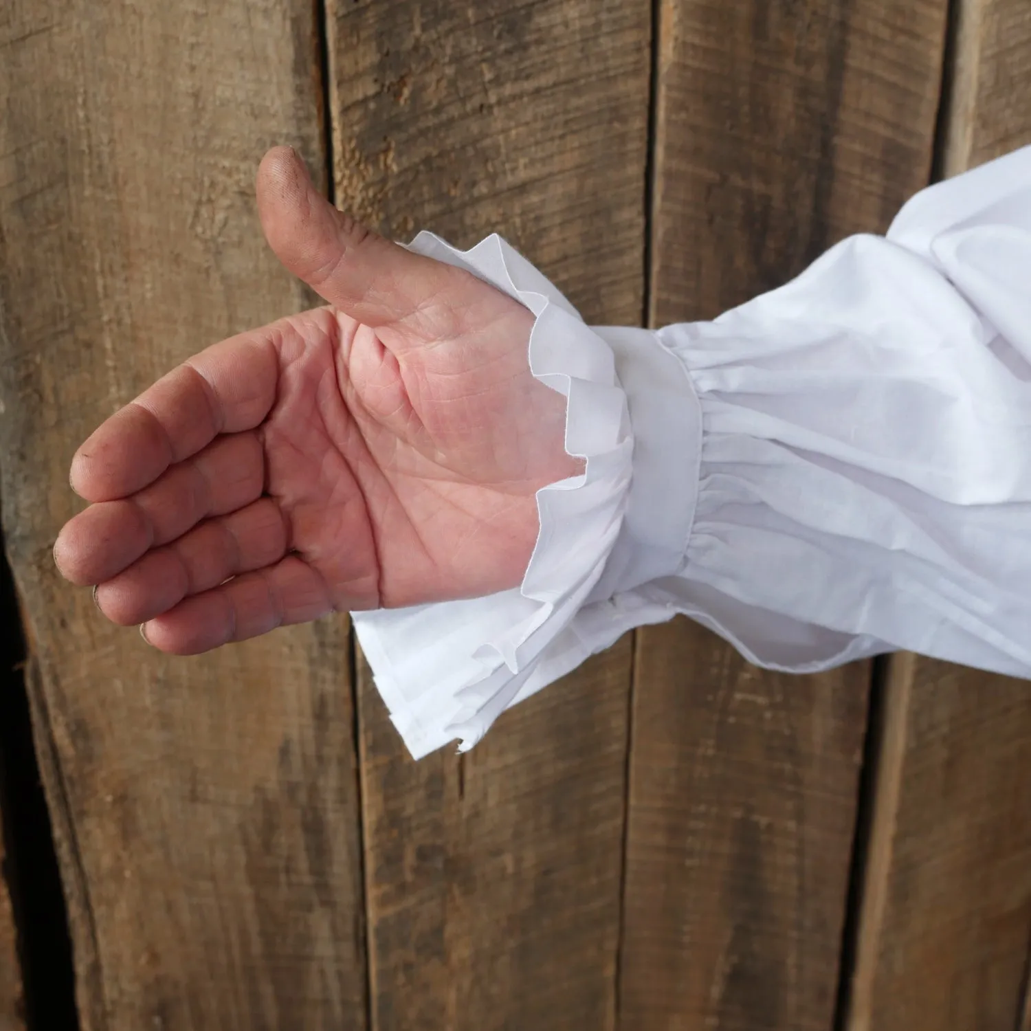 adult clothing 18th Century Shirt with Ruffles