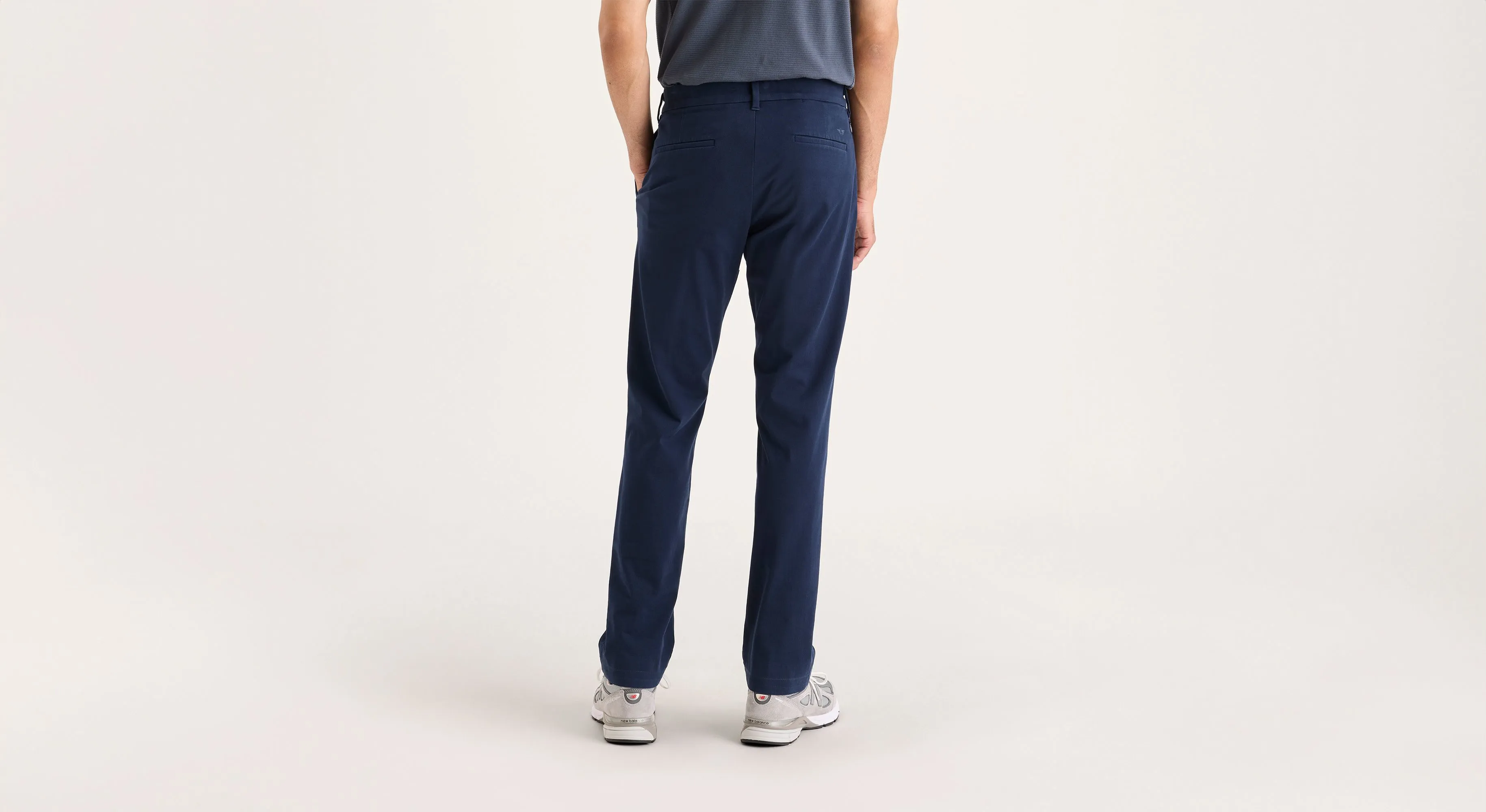 Stretchable Fit Breathable Performance Wear Go Activeflex Chino, Slim Fit