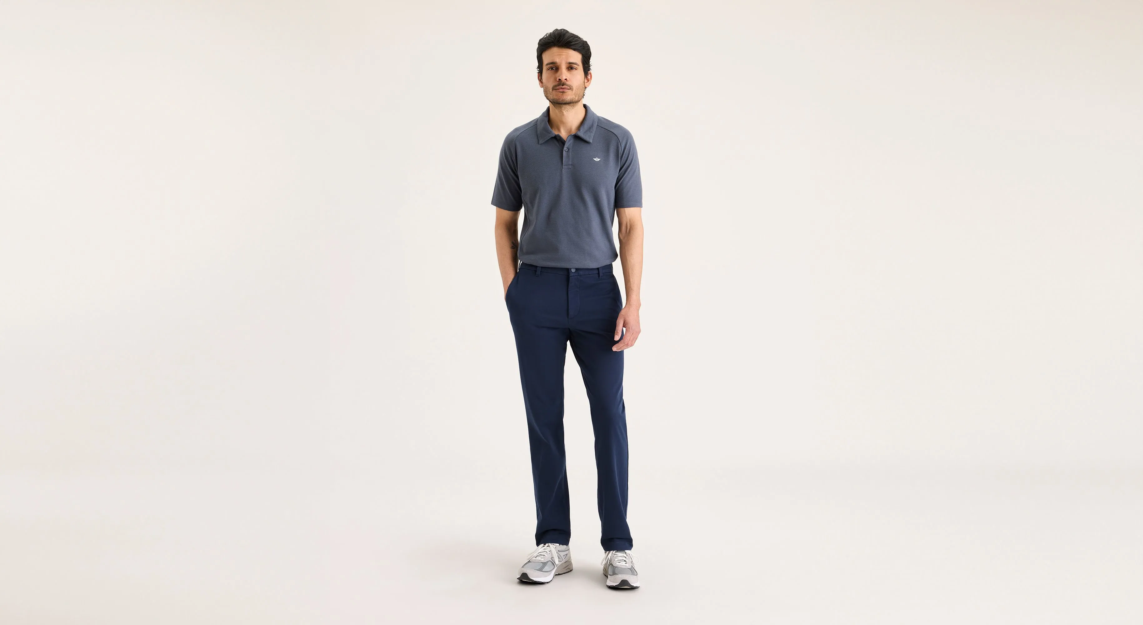 Fitted Design Go Activeflex Chino, Slim Fit