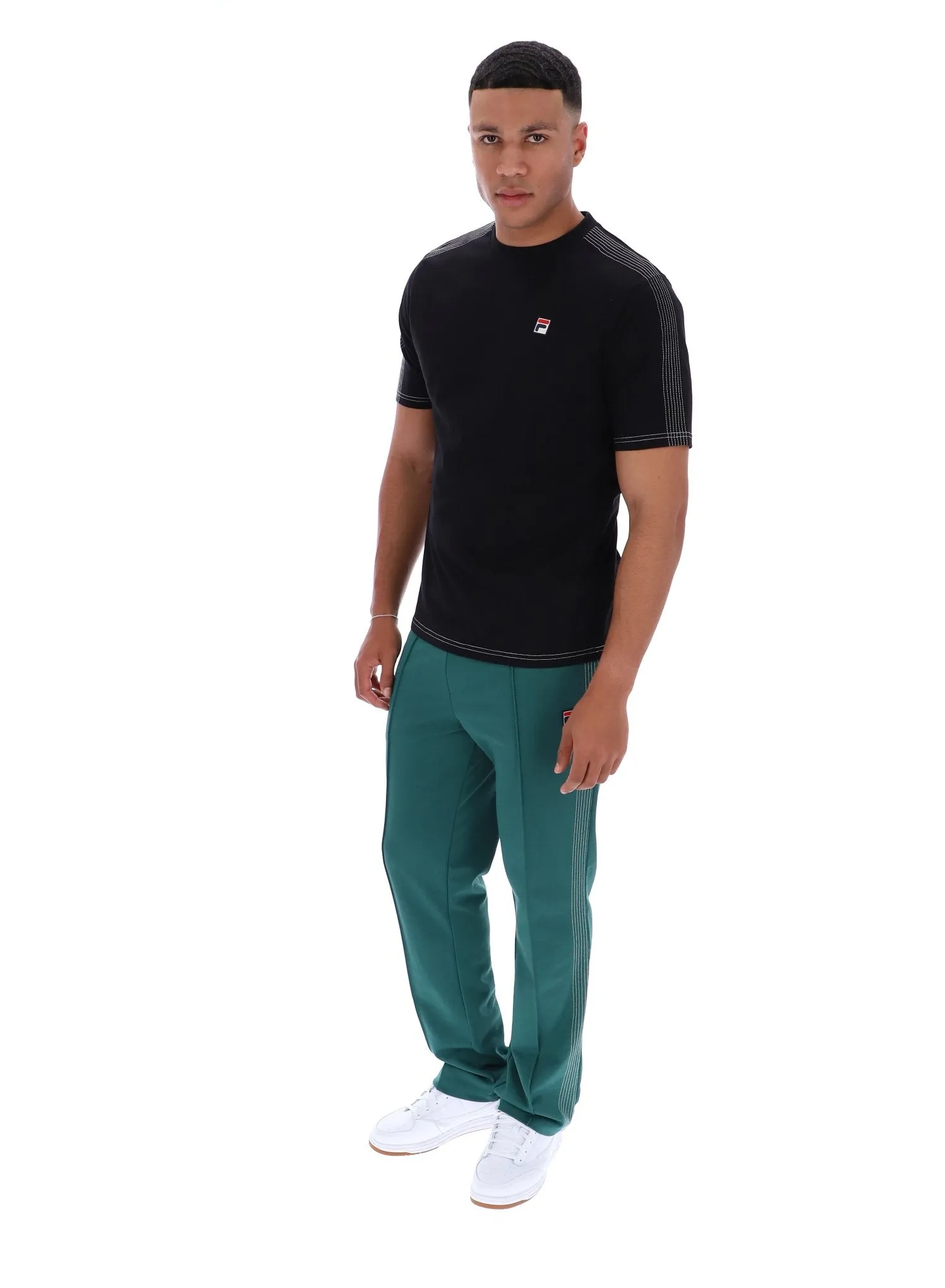 Trey Contrast Stitch Tee Quick Comfort Wear