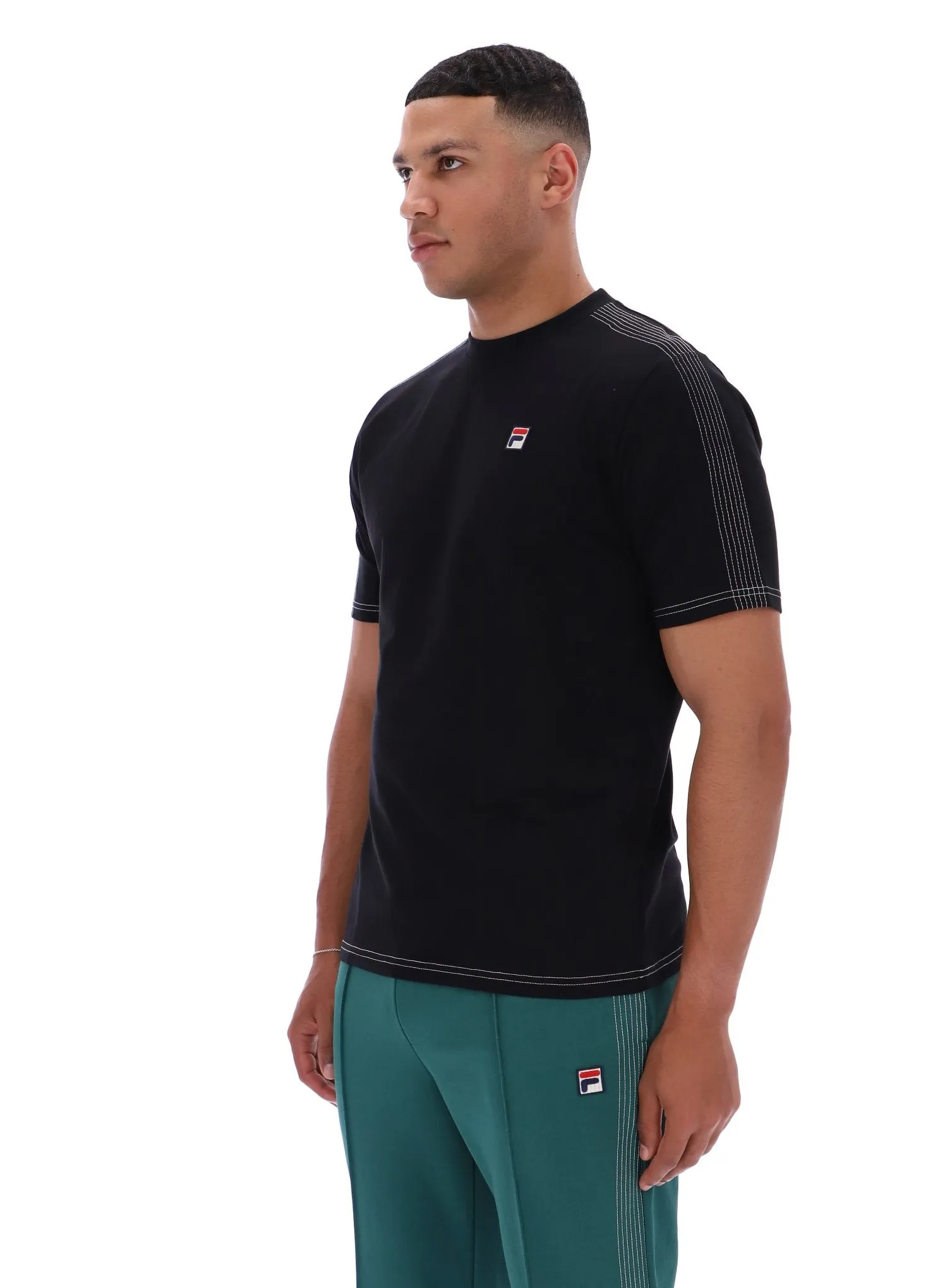 Trey Contrast Stitch Tee Cozy Feeling