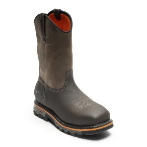 True Grit Composite Toe Waterproof Work Boots A5U6Y Contoured Footbed Shape Functional Form