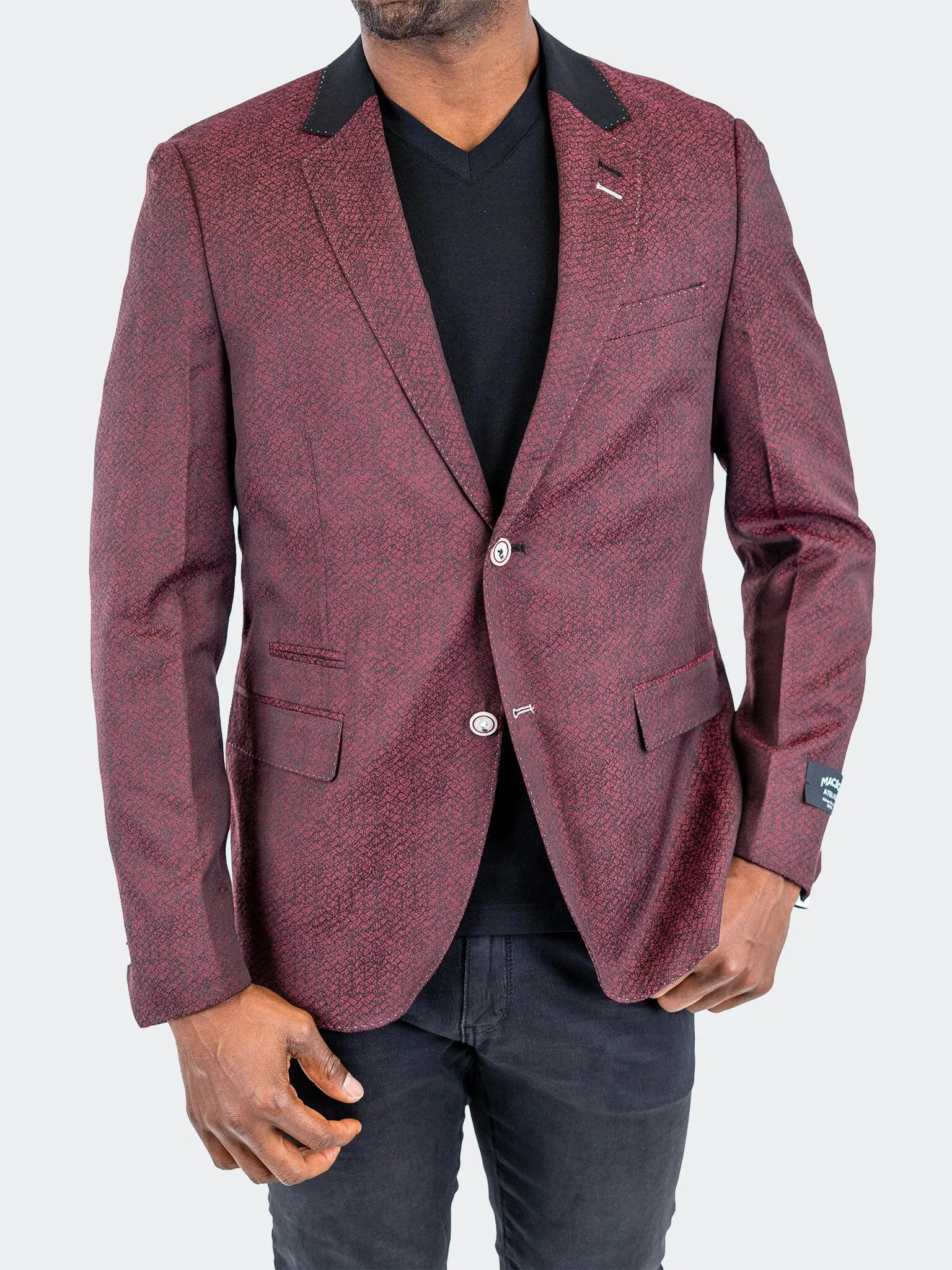 SlimSilhouette Blazer Socrate Evo Huli Red