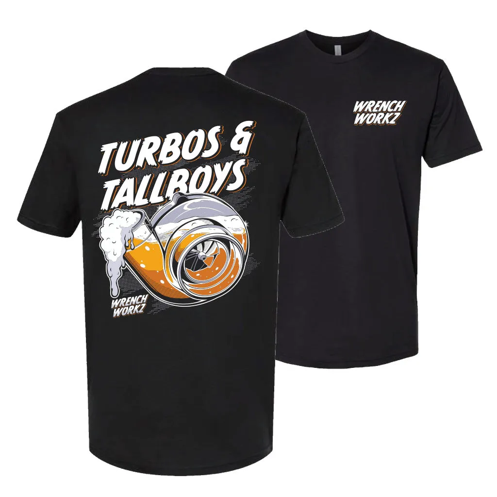 Turbos & Tallboys T-shirt Polka Dot Pattern Casual Comfort