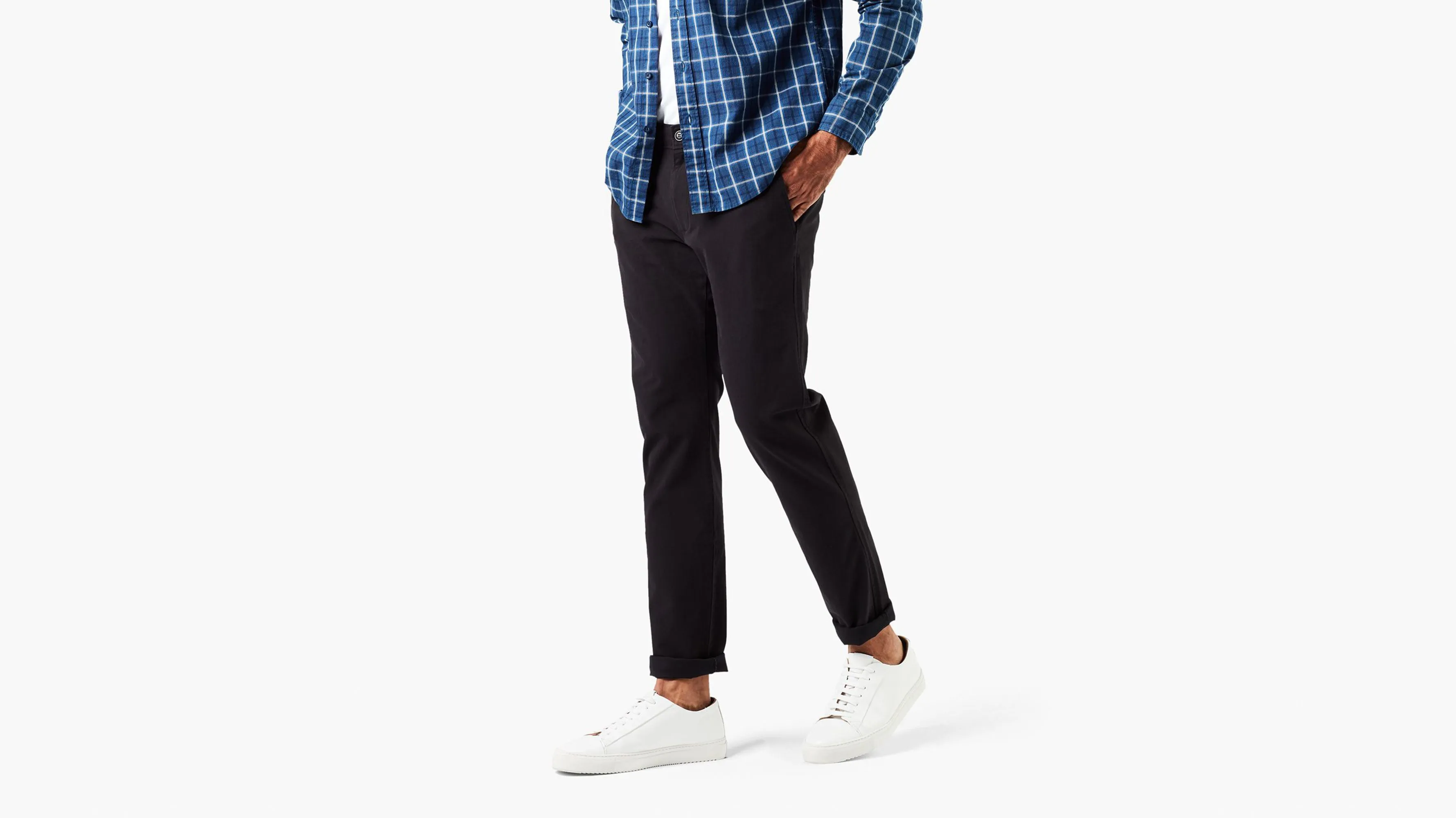 Quick Drying Stretch Waist Ultimate Chinos, Skinny Fit